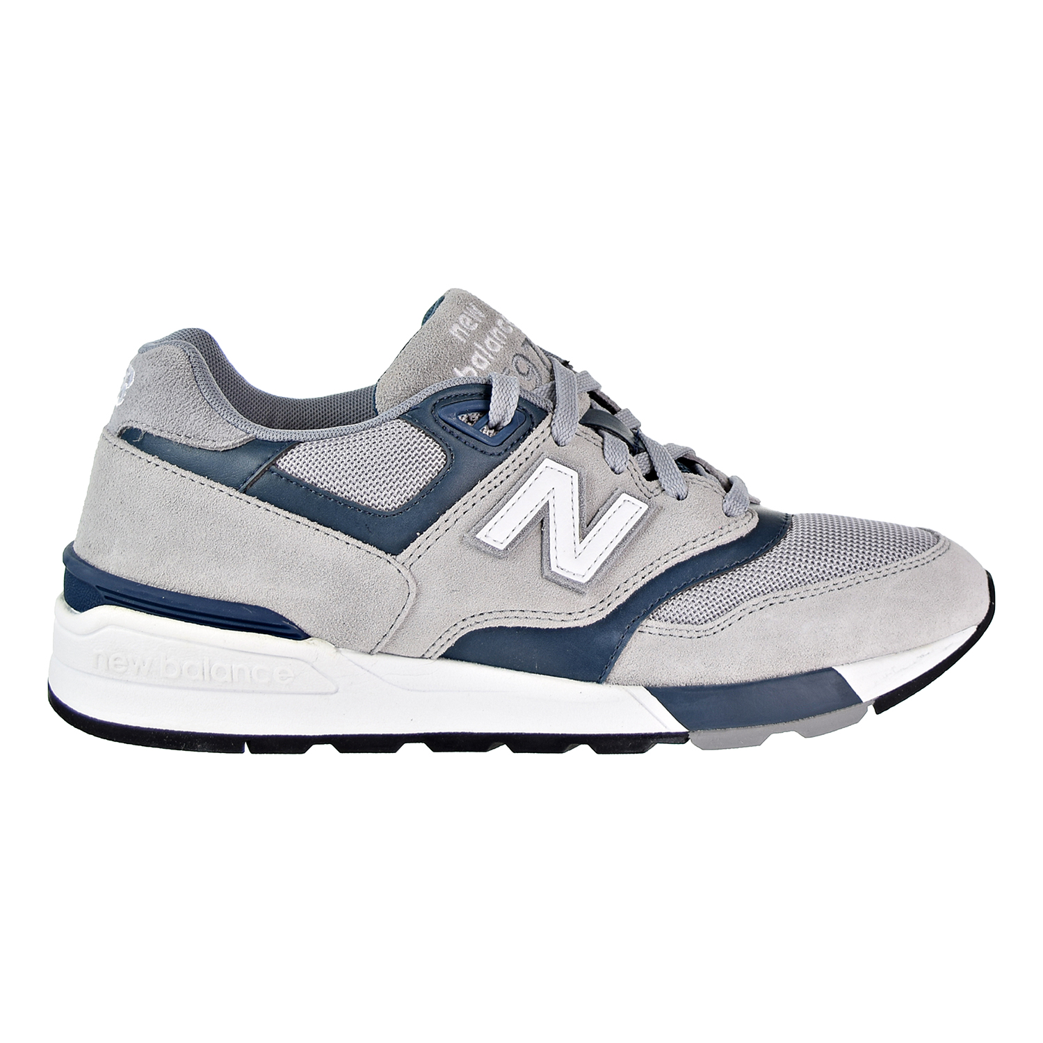 New Balance 597 Men's Running Shoes Grey/Teal ml597-gsc (7.5 D(M) US)