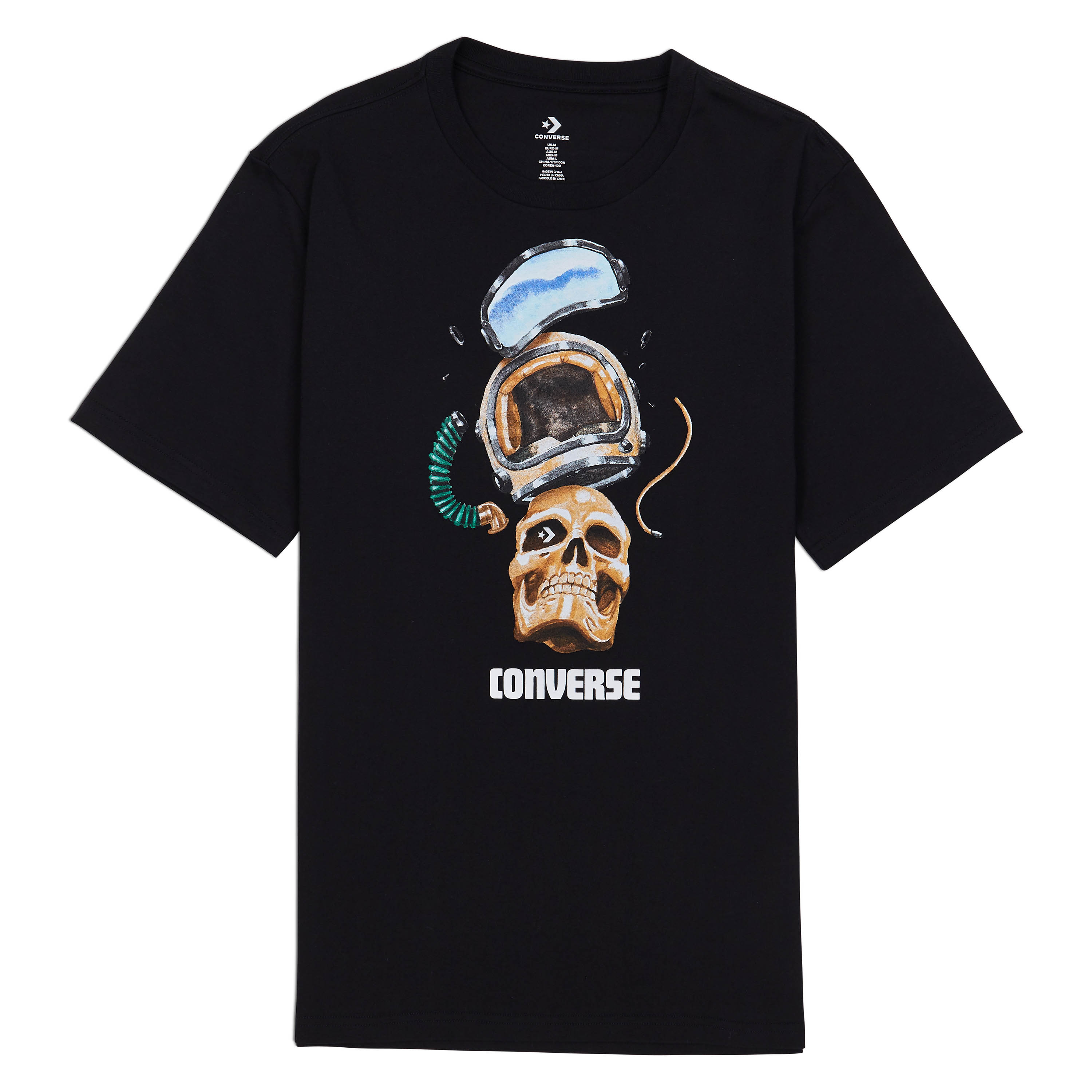 converse skull t shirt