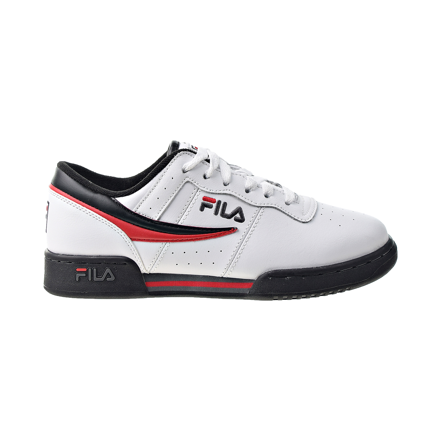 Fila Original Fitness Men's Shoes White-Black-Red 11F16LT-122 | eBay