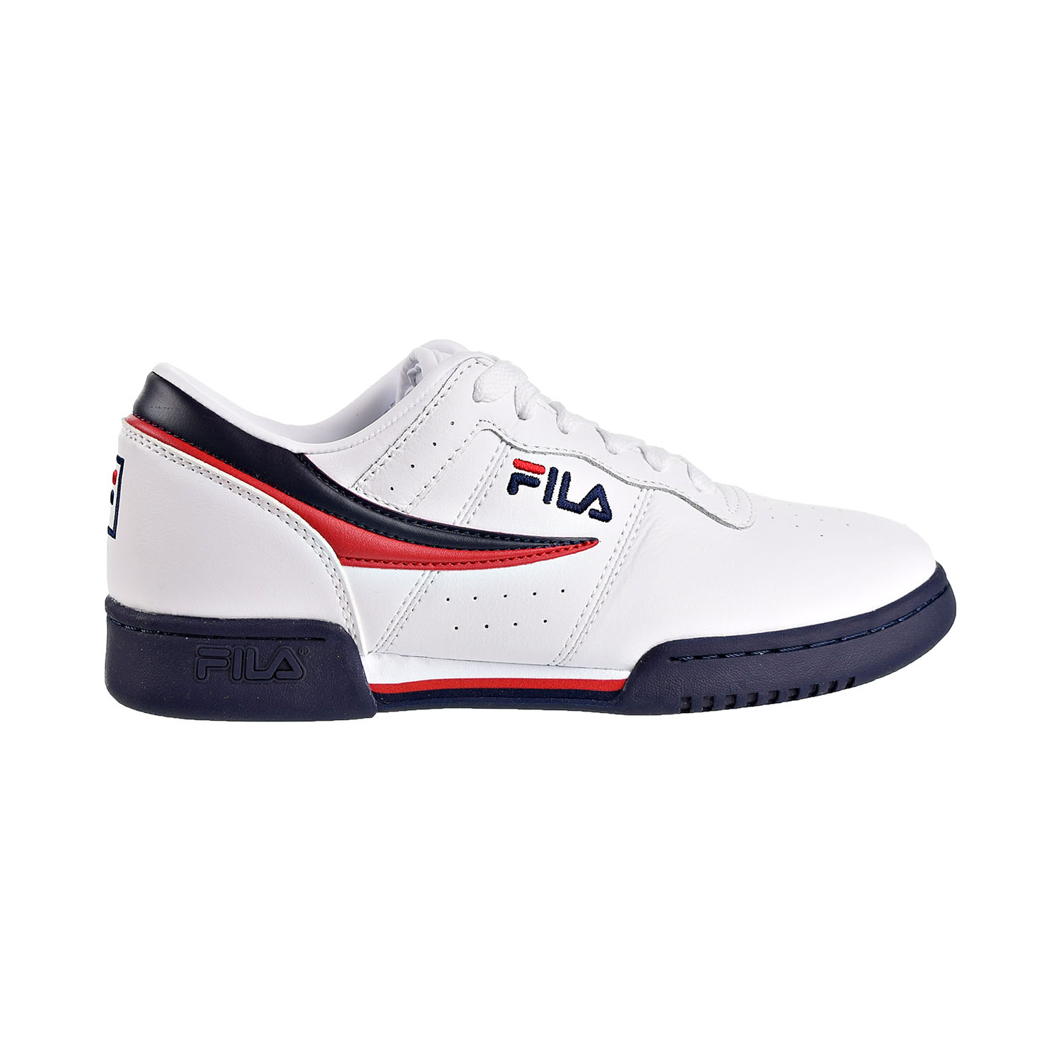 Fila Original Fitness Low Men's Shoes White-Navy-Red 11F16LT-150 | eBay