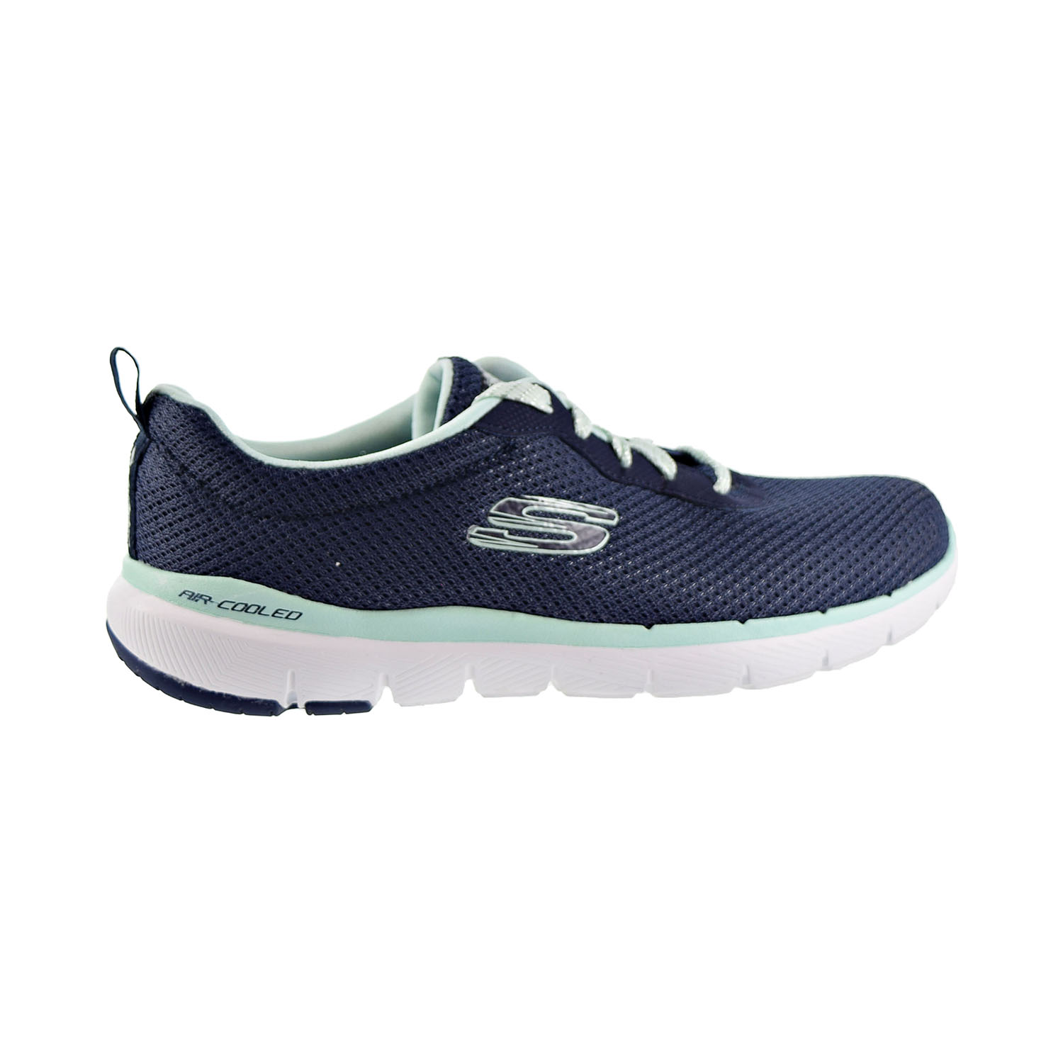 Skechers Flex Appeal 3.0 First Insight Womens Shoes Navy-Aqua 13070 ...