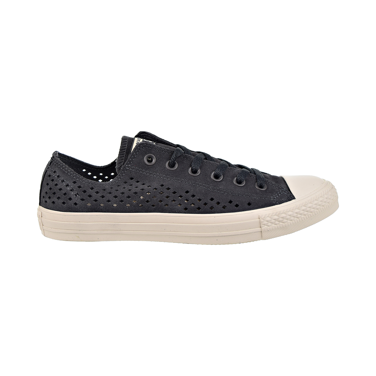 Converse Chuck Taylor All Star Ox Men's Shoes Perforated Almost Black  160464C | eBay