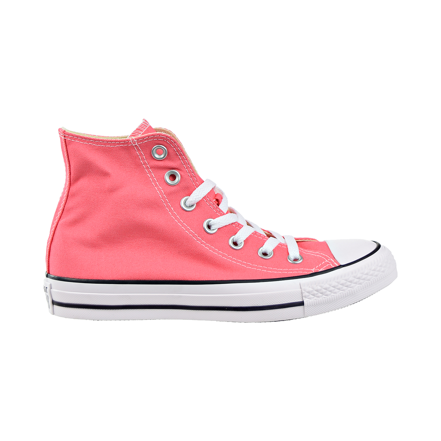 coral colored converse shoes