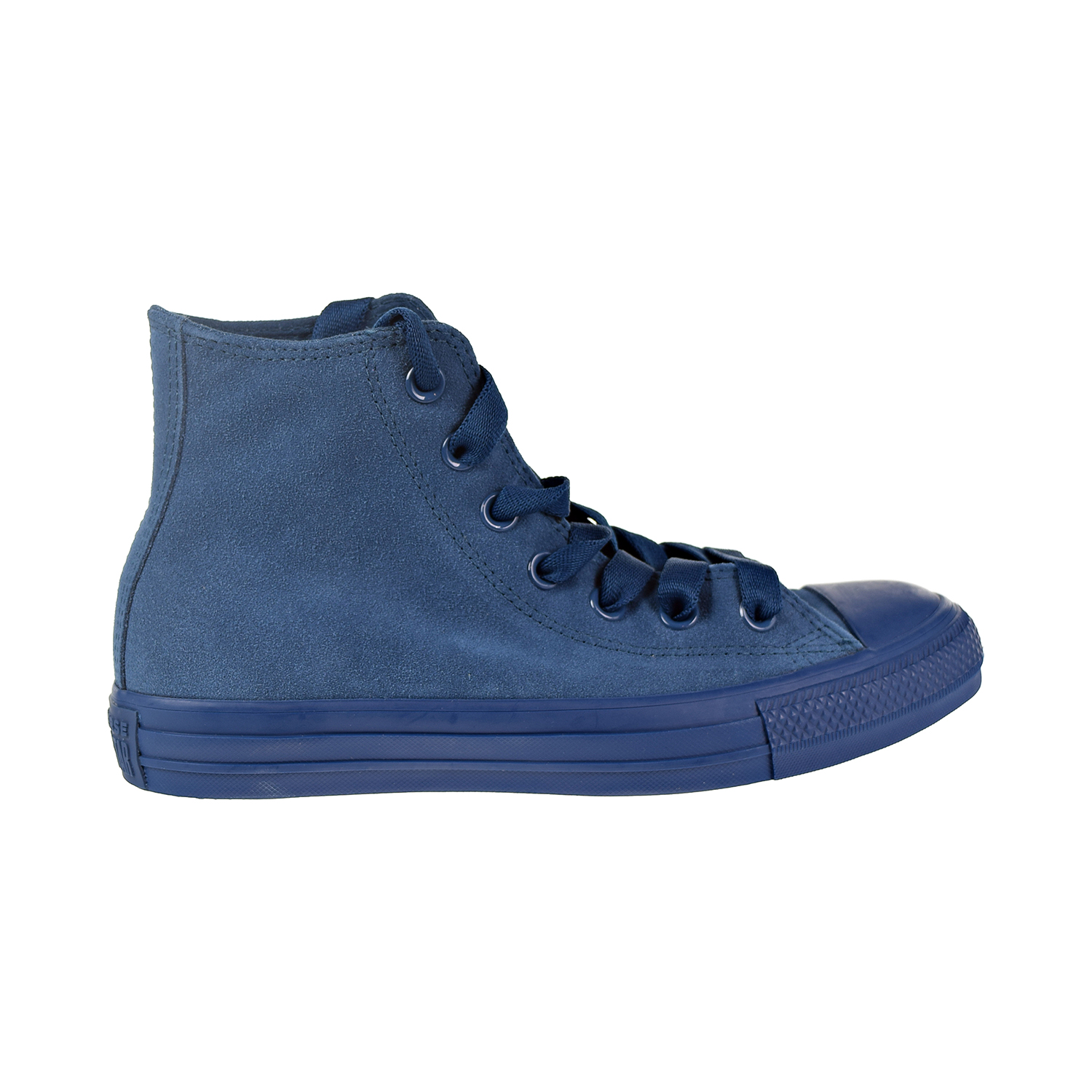 Converse Chuck Taylor All Star Hi Big Kids'-Men's Shoes Blue Fir Suede  162463c | eBay