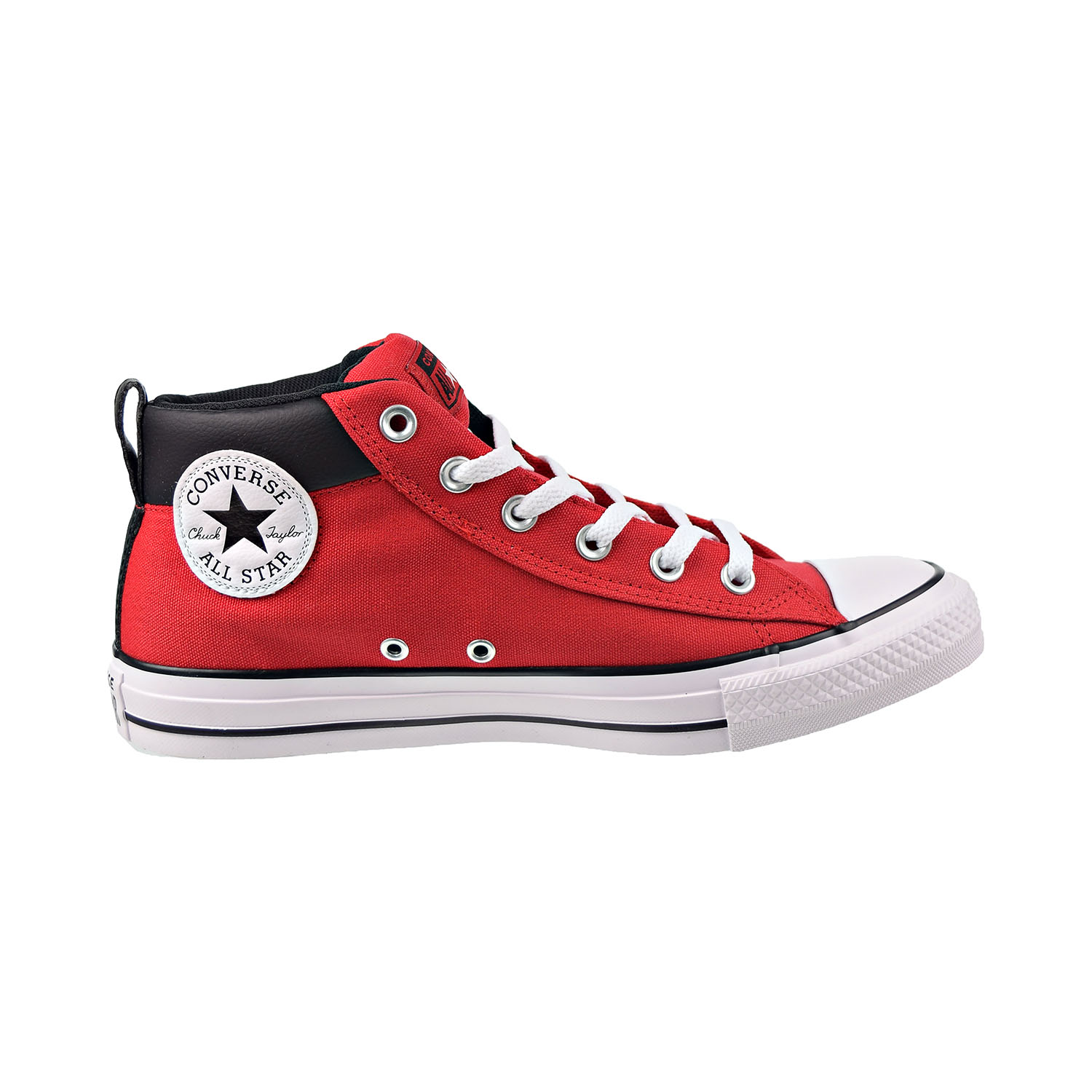 red white and black converse