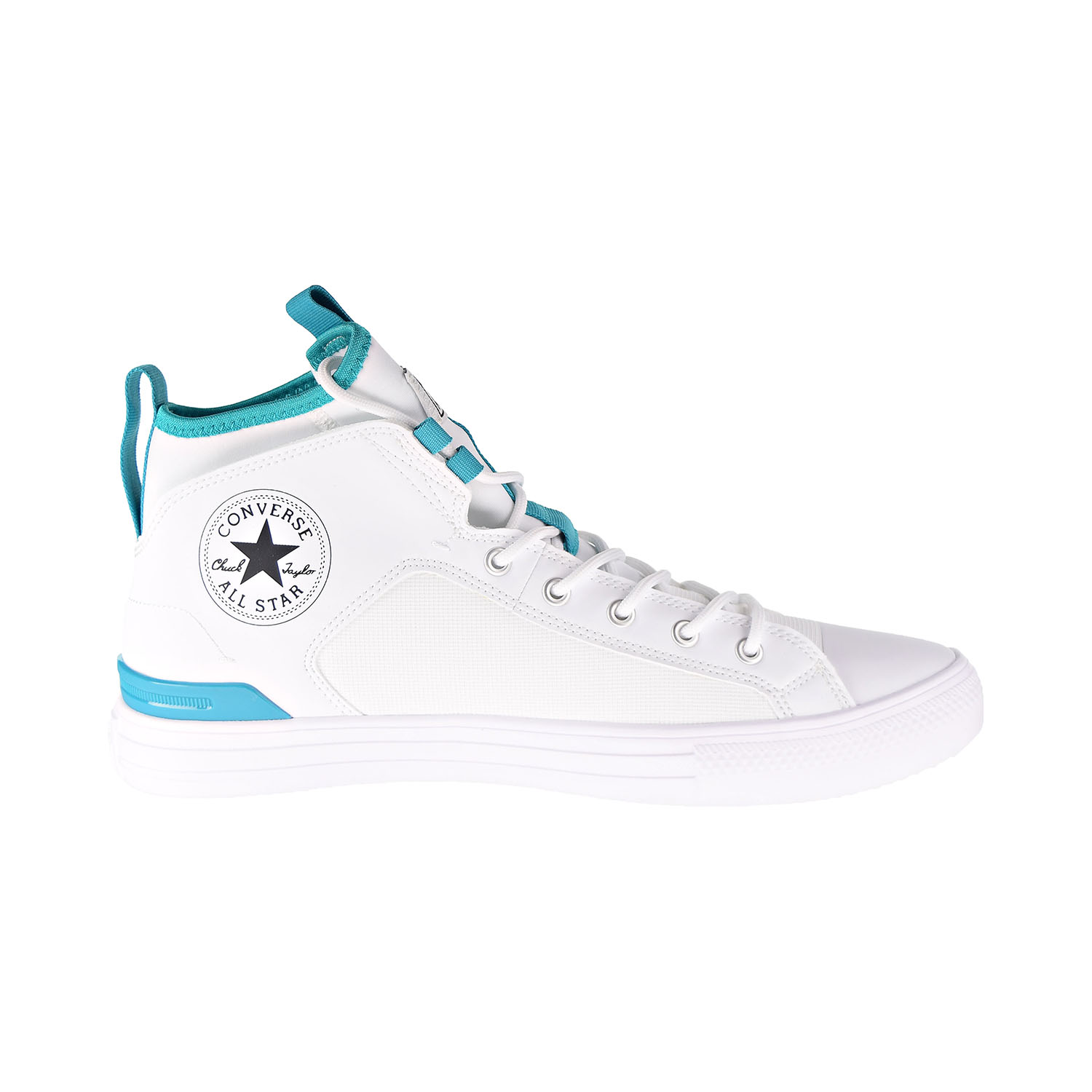 Shoes White-Turbo Green 165342C 