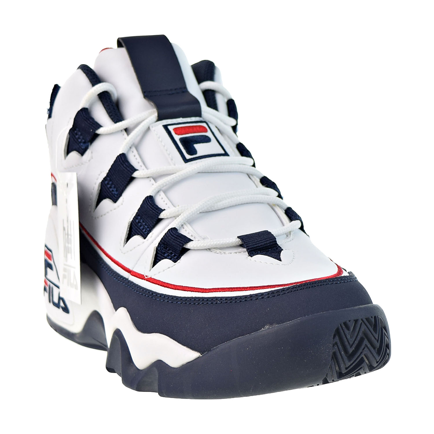 Fila Grant Hill 1 Offset Men's Shoes White-Navy-Red 1BM00860-125 | eBay