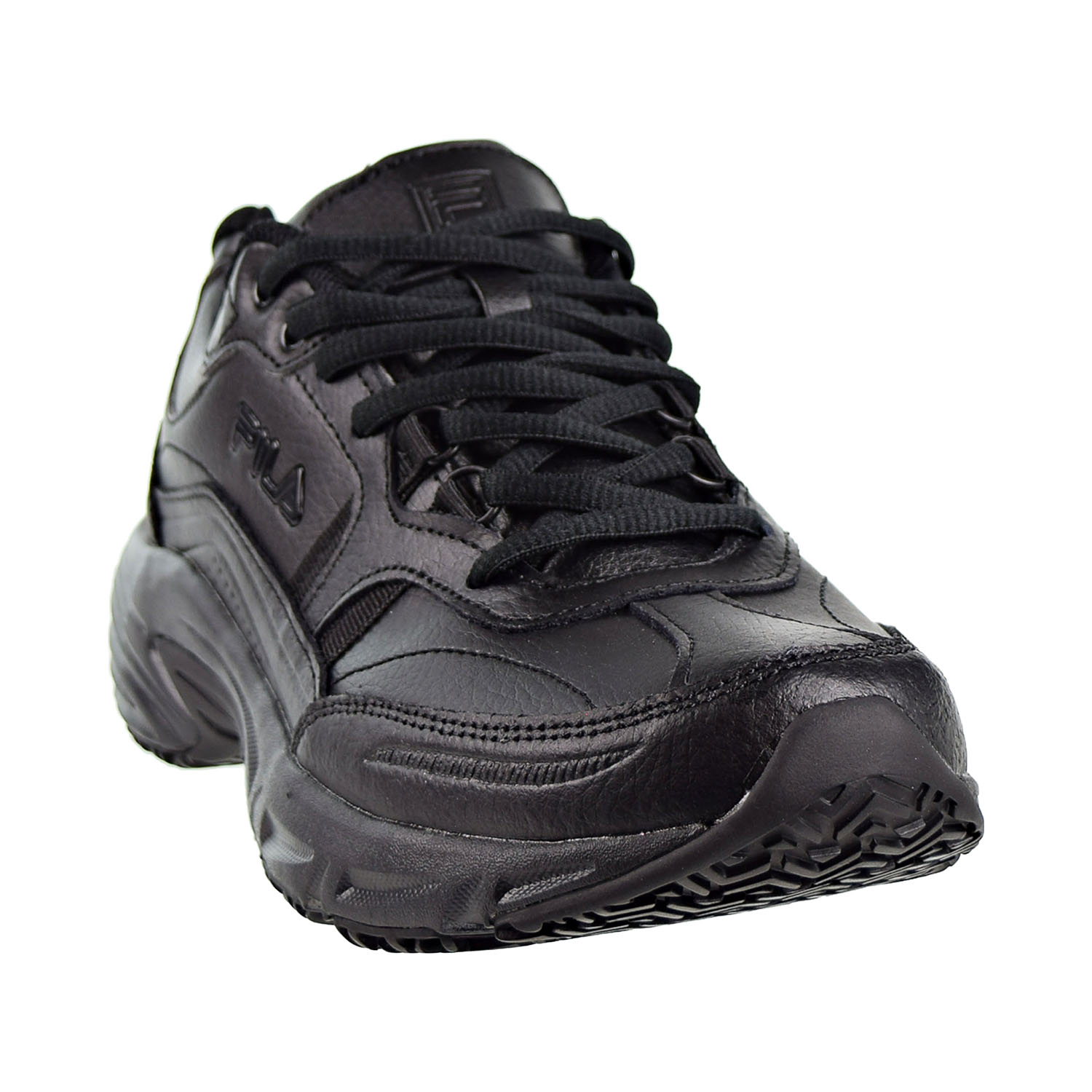 Fila Memory Workshift Slip Resistant Men's Shoes Black 1SG30002-001 | eBay