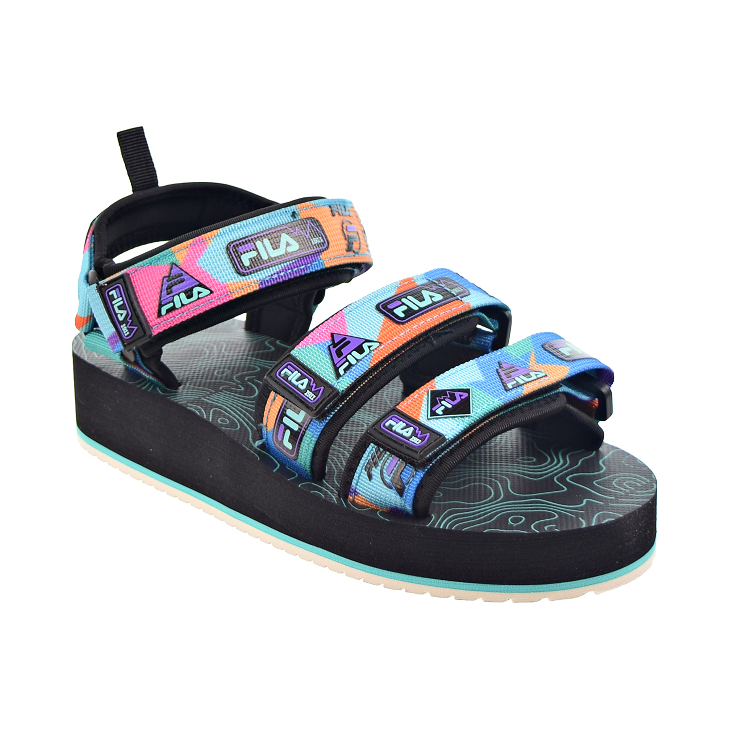 Fila Drifter DNS '90s Hiking Men's Sandals Black-Electric