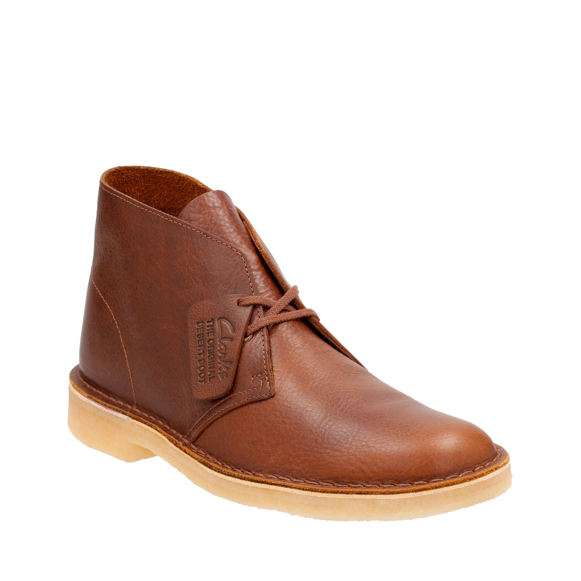 Clarks Brown Leather Desert Boots, Men\'s Size 11.5M/EUR 45 Clarks Desert Chukka Boots Men main image 4