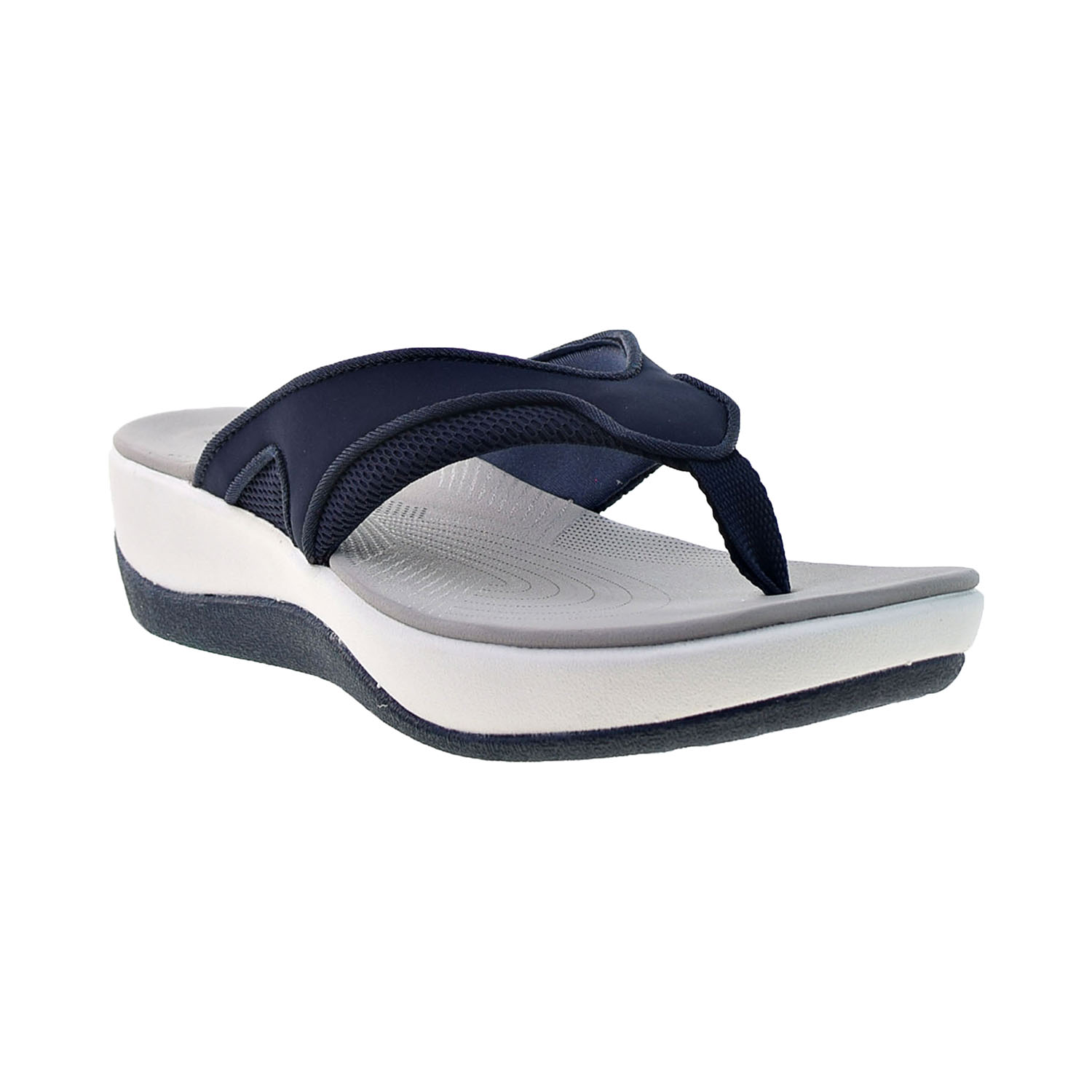 arla clarks flip flops womens