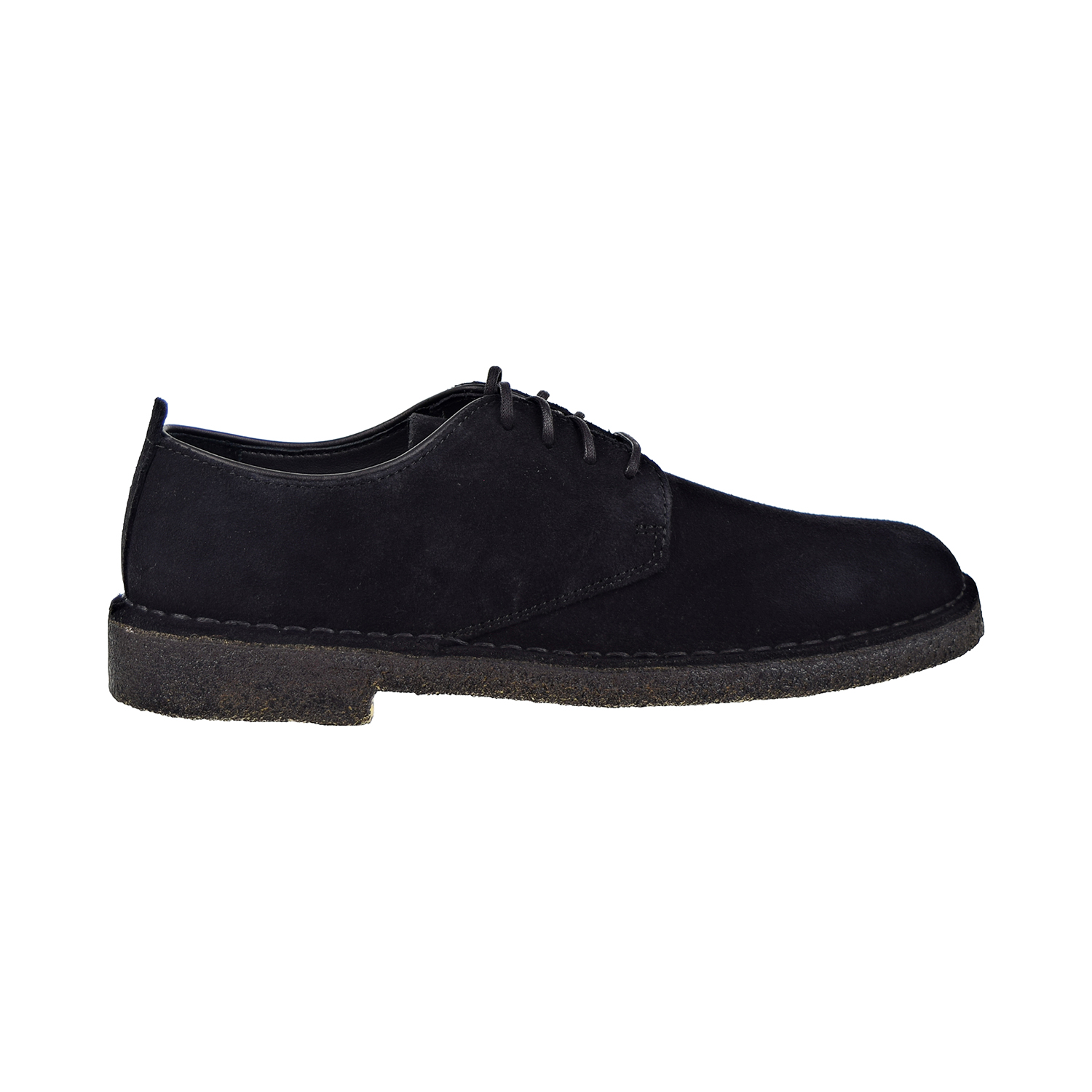 Clarks Originals Desert London Mens Shoes Black Suede 26133274 | eBay