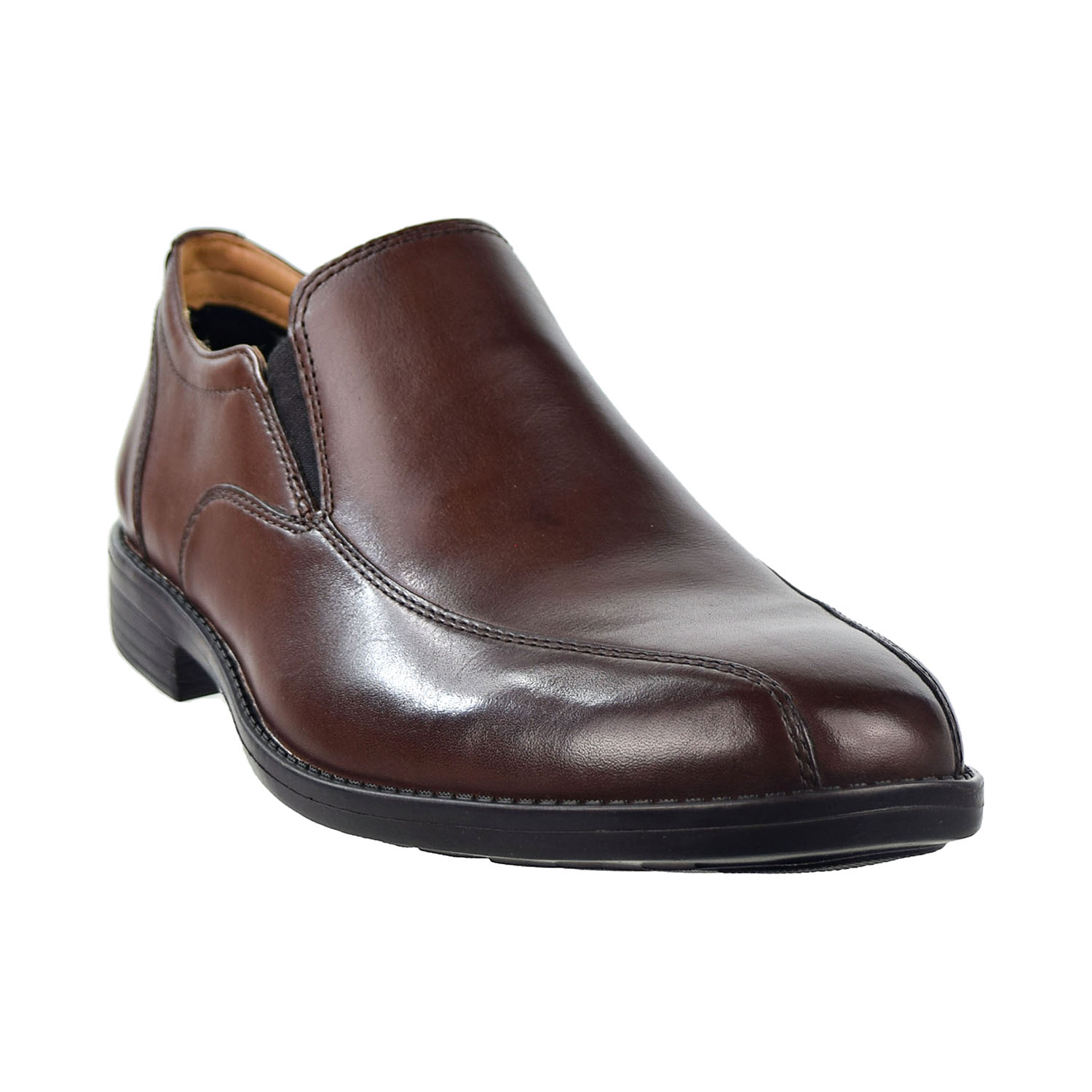 Bostonian Birkett Step Leather SlipOn Men�s Shoes Brown