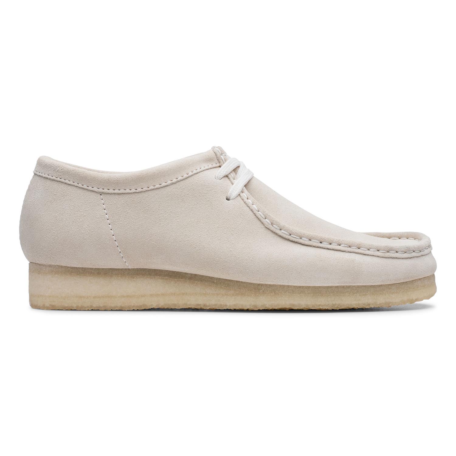 Clarks wallabees 2024 off white