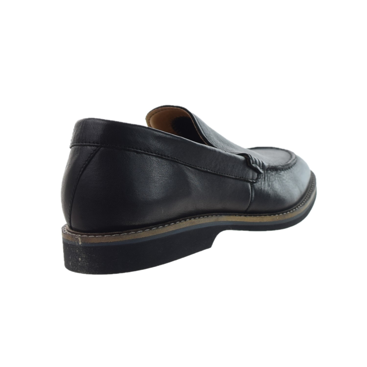 Clarks Atticus Edge Men's Slip-On Loafers Black Leather 26148221 | eBay