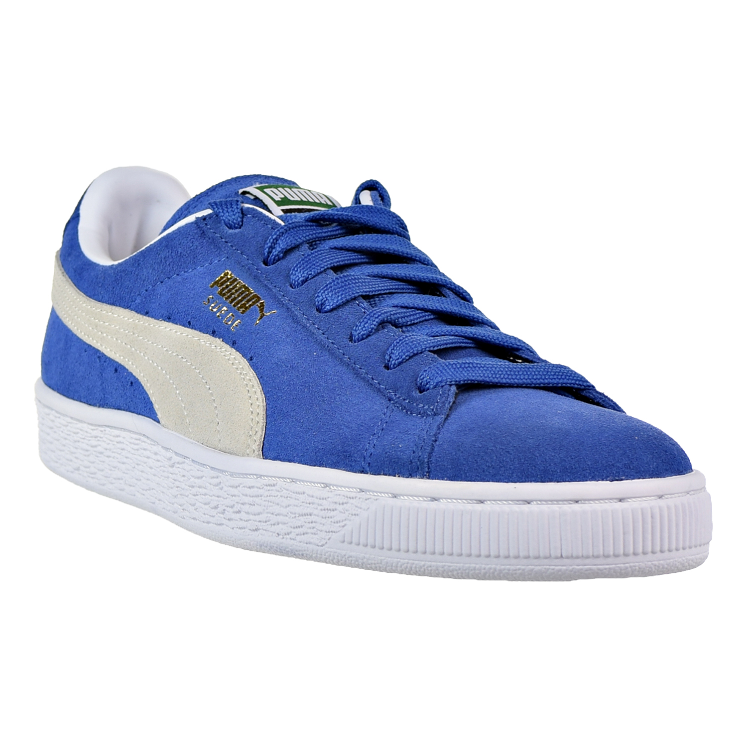Puma Suede Classic+ Men's Shoes Olympian Blue-White 352634-64 | eBay