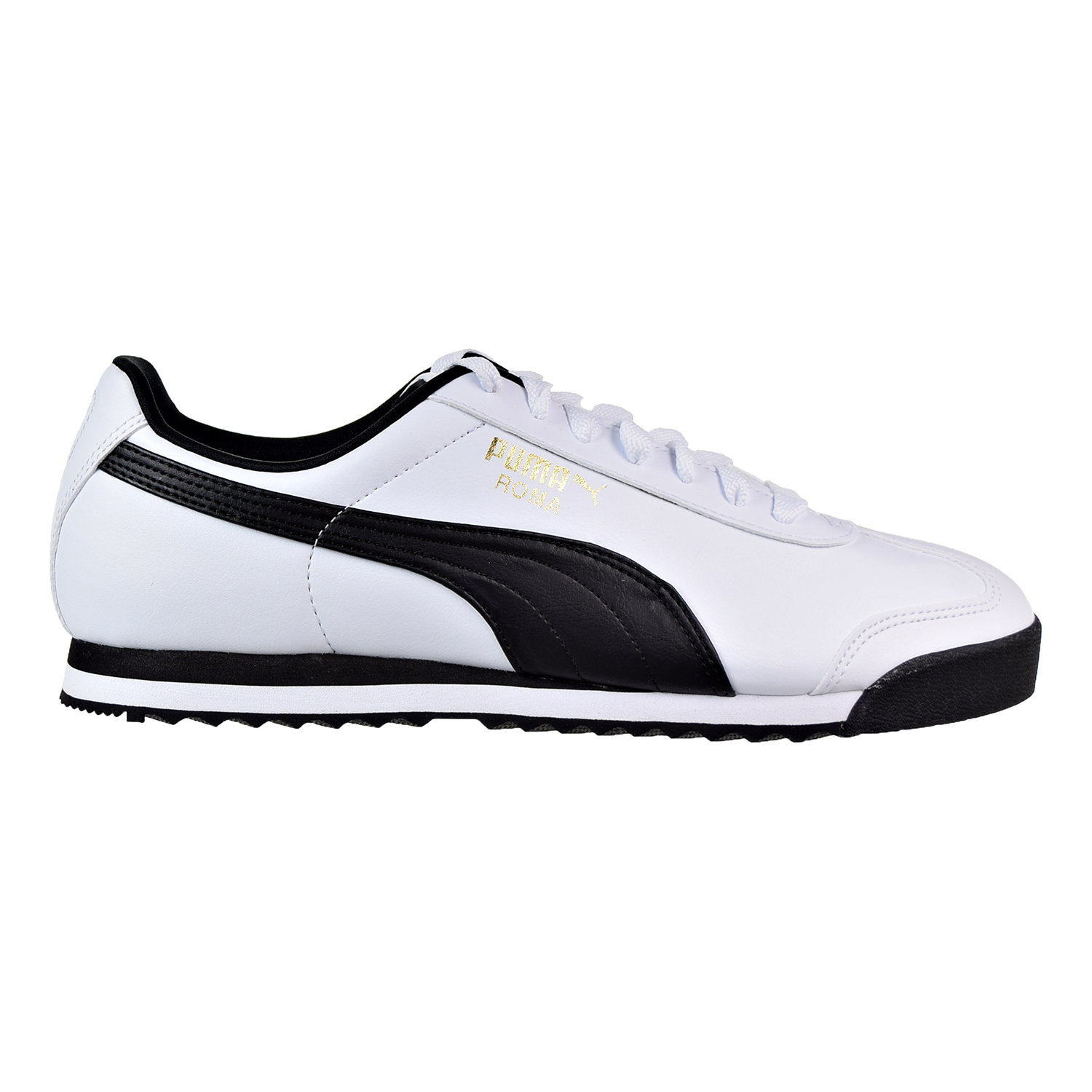 Puma Roma Basic Men's Shoes Puma White-Puma Black 353572-04 | eBay