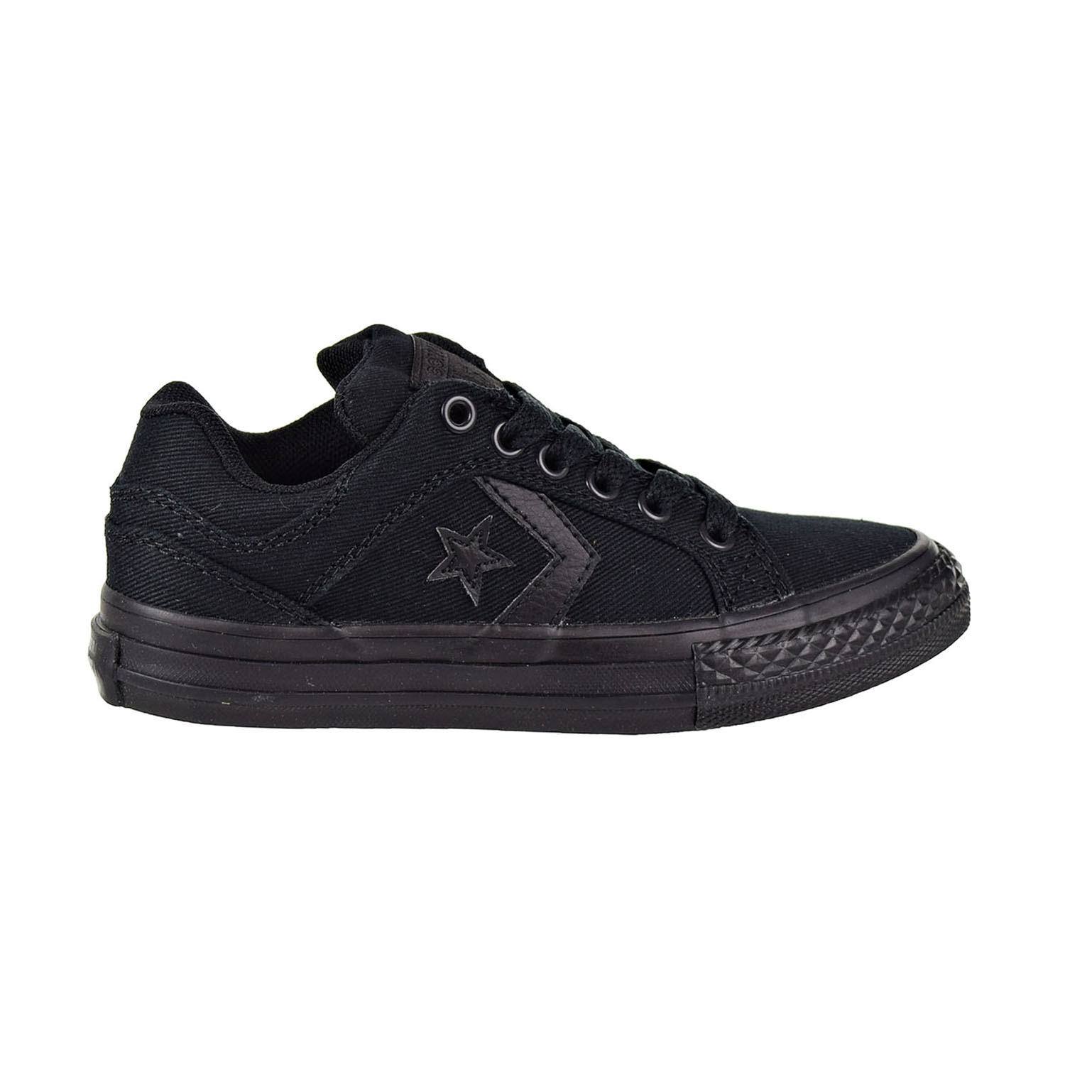 black converse kids shoes