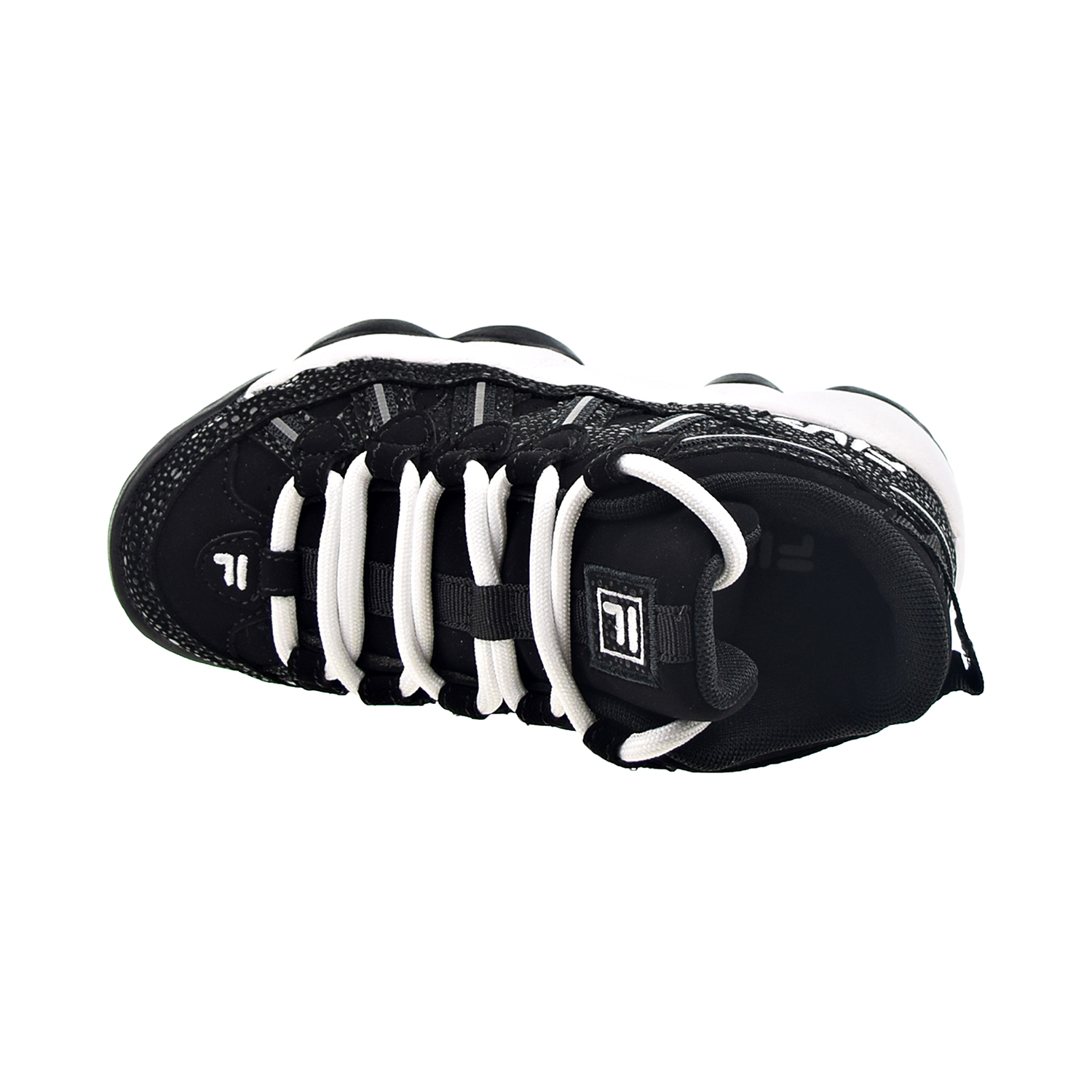 Fila Stackhouse Spaghetti Little Kids' Shoes Black-White