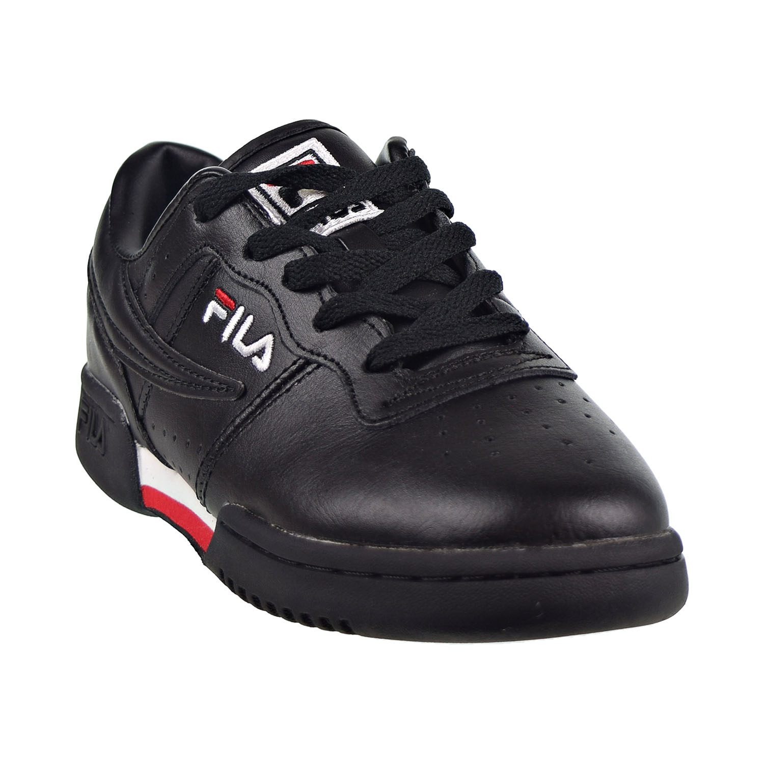 fila black shoes kids