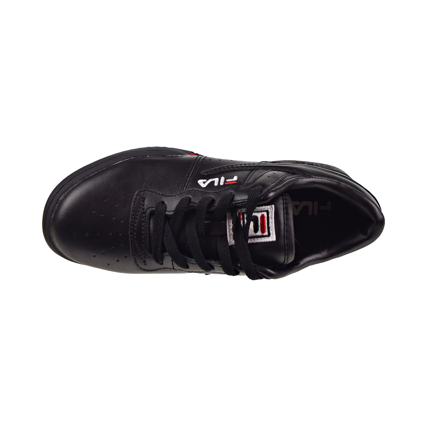 Fila Original Fitness Big-Little Kids' Shoes Black-White-Red