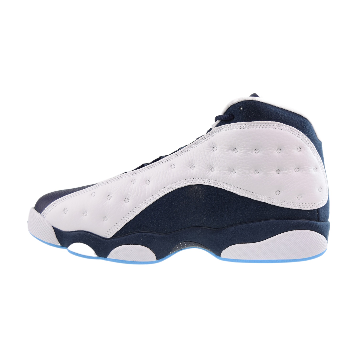 Air Jordan 13 Retro Men's Shoes Obsidian-Powder Blue-White 414571
