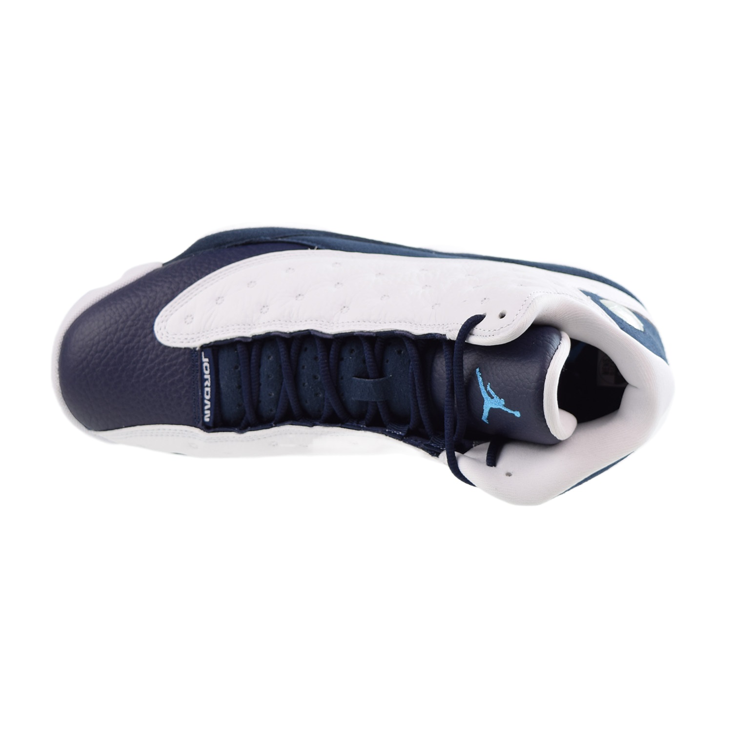 Air Jordan 13 Retro Men's Shoes Obsidian-Powder Blue-White 414571