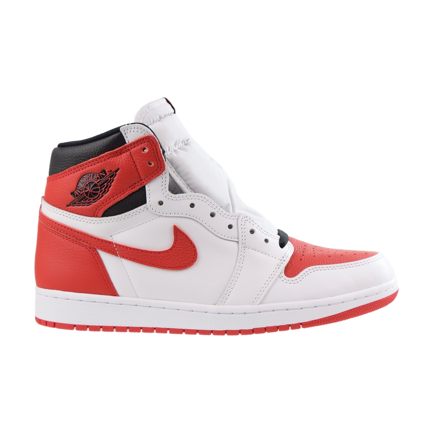 NIKE AIR US9.5 ホワイト レッド 555088-161 Jordan 1 Retro High Men's Shoes White-University Red-Black 555088
