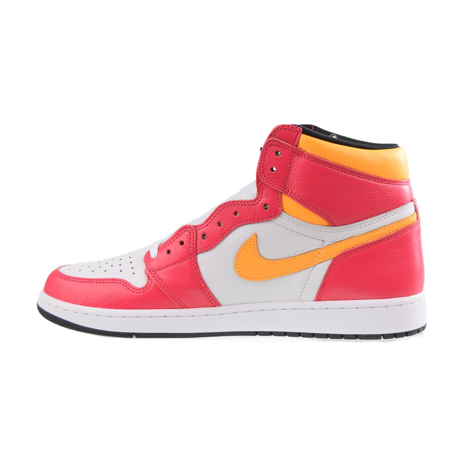 ヤ*ス様 【売り切り】Nike Air Jordan 1 Light Fusio Jordan 1 Retro High Men's Shoes Light Fusion Red-White-Laser