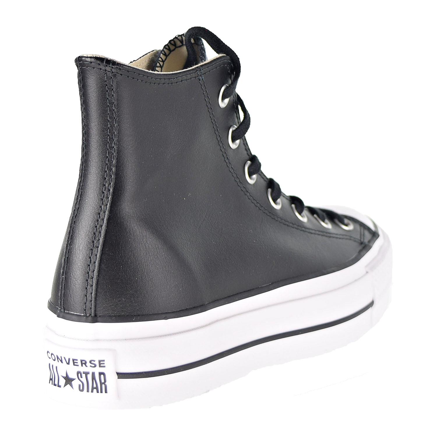 converse leather high tops womens