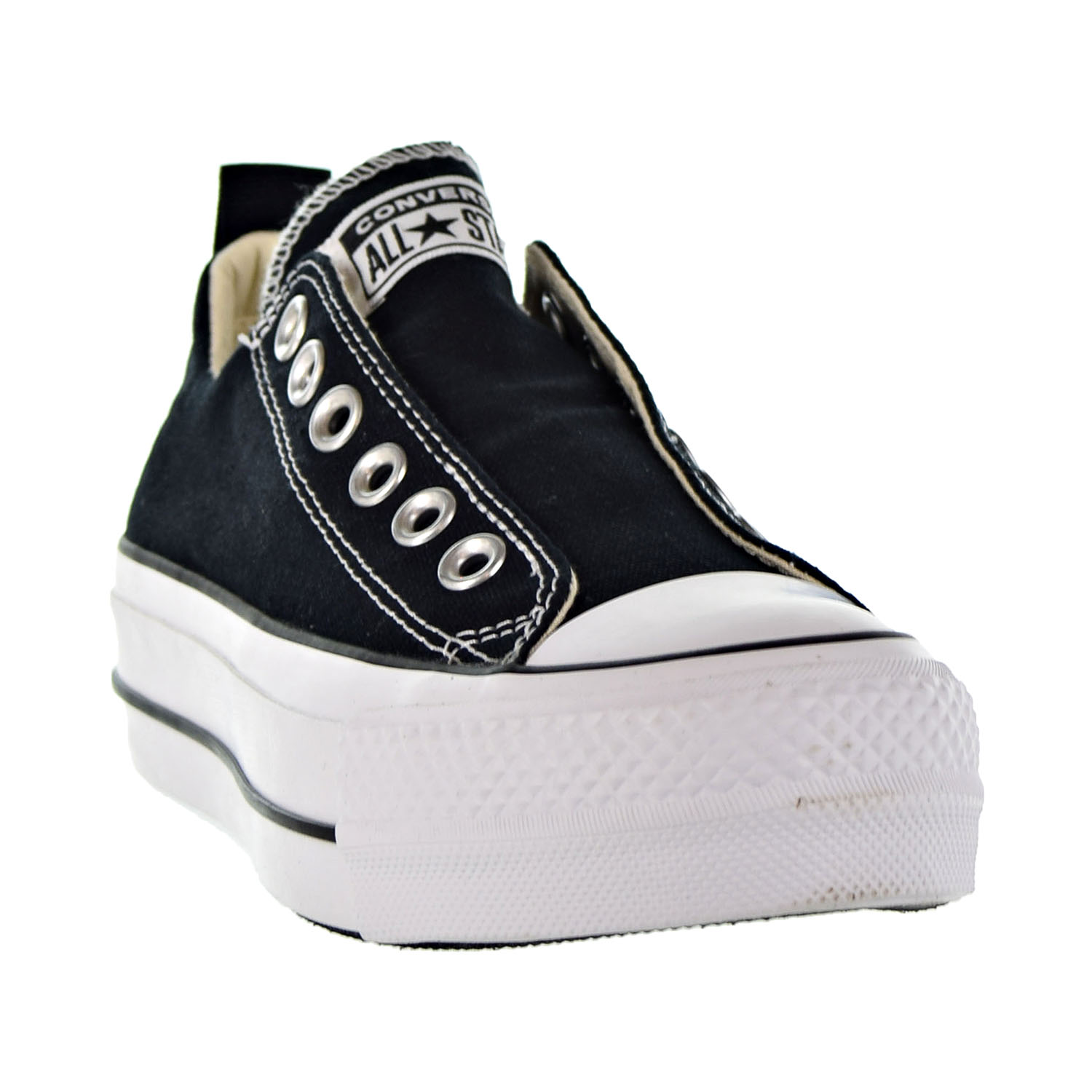 womens slip on converse black