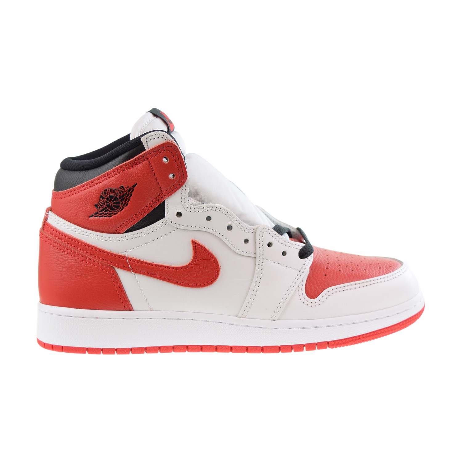 Nike Air Jordan 1 レトロ HIGH OG PS赤/白20cm Jordan 1 Retro High (GS) Big Kids Shoes White-University Red