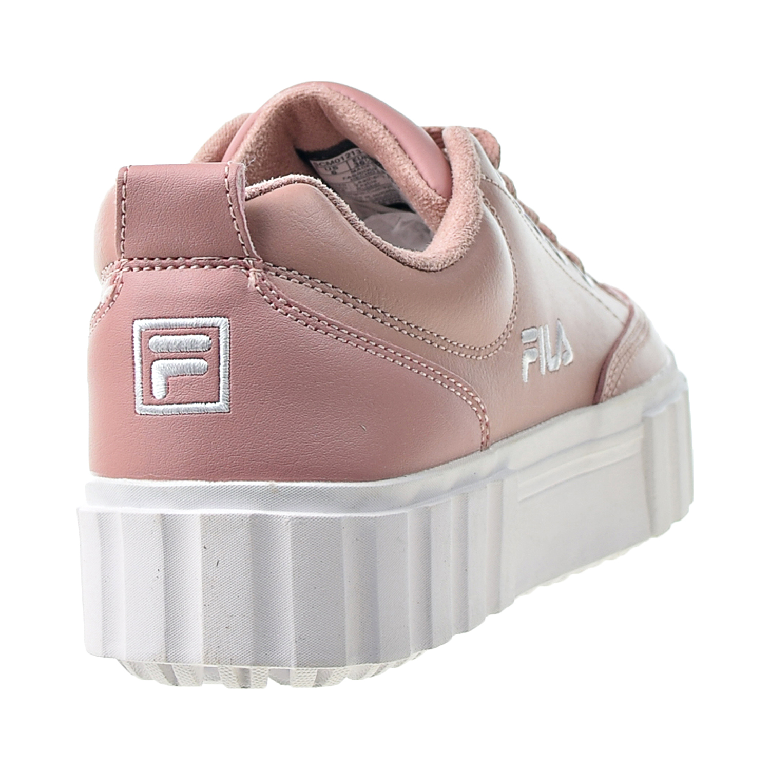 white fila shoes with roses