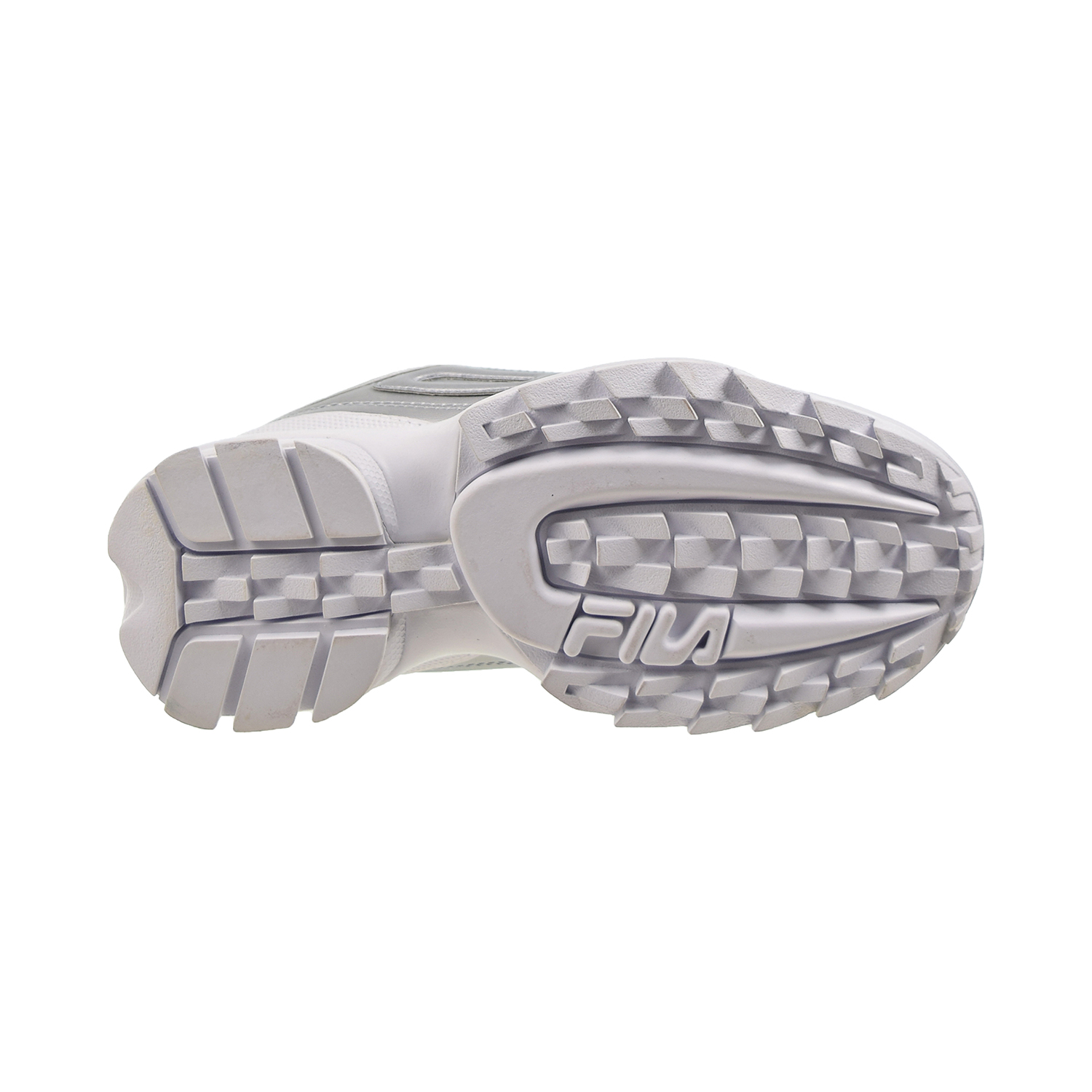 Fila Disruptor II Premium Women's Shoes Metallic Silver