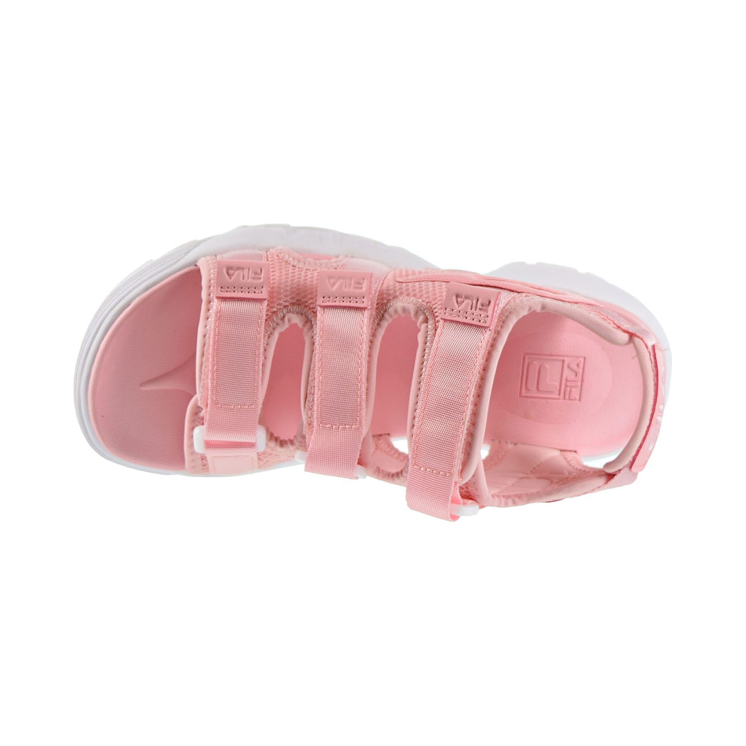 fila sandals pink