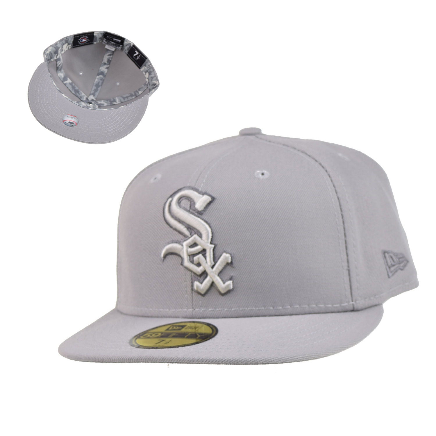 Chicago White Sox Chrome 59FIFTY Fitted Hat – New Era Cap