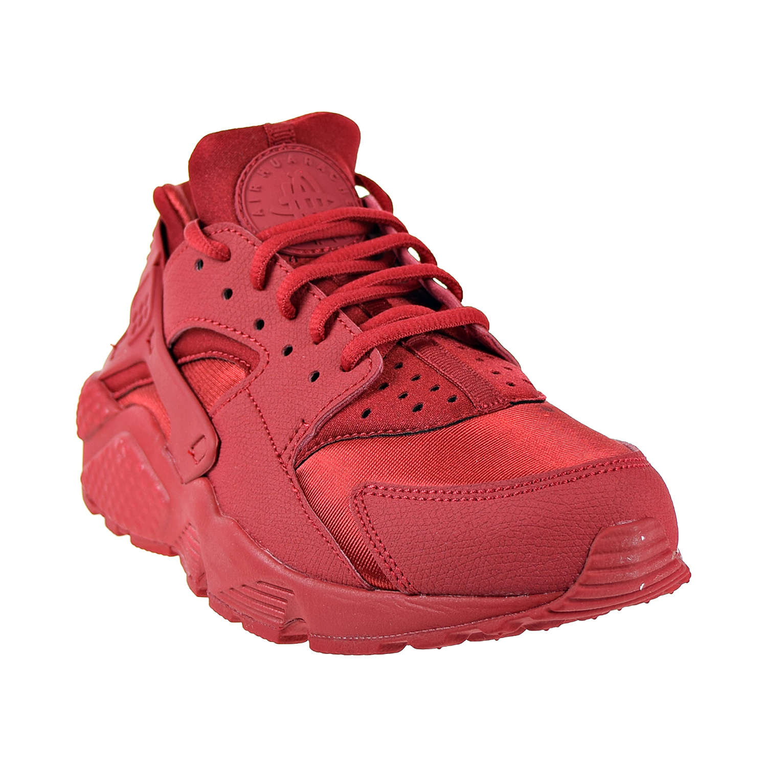 all red huaraches womens