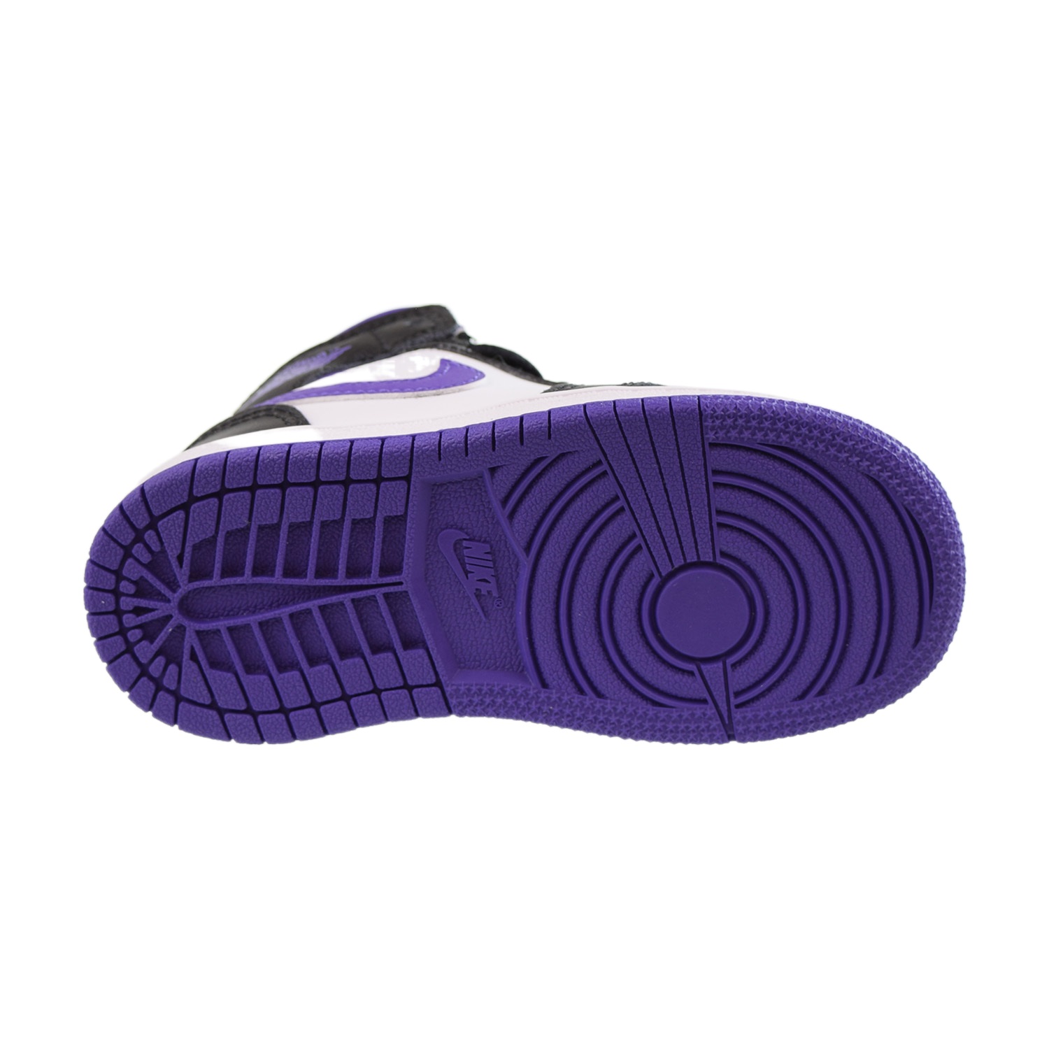 Jordan 1 Mid (TD) Toddlers Shoes Black-Dark Iris 640735-095 | eBay