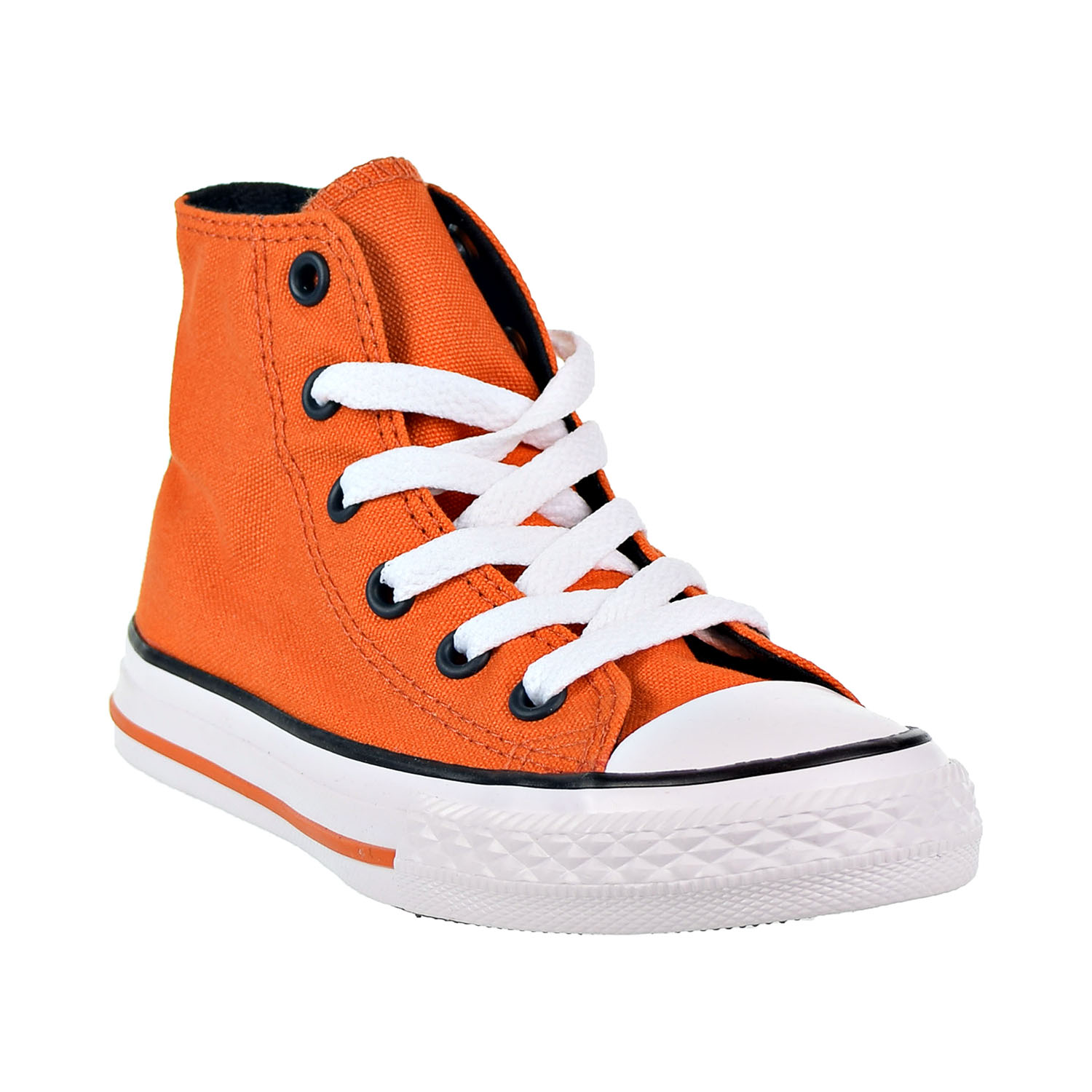 converse black orange