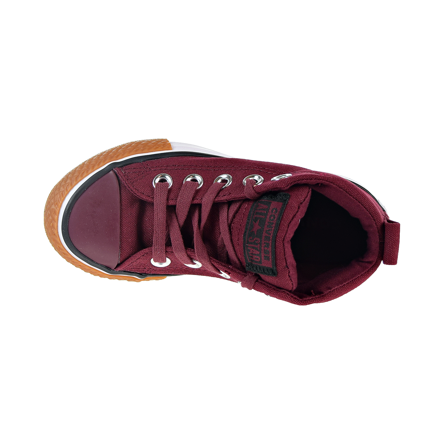 kids burgundy converse
