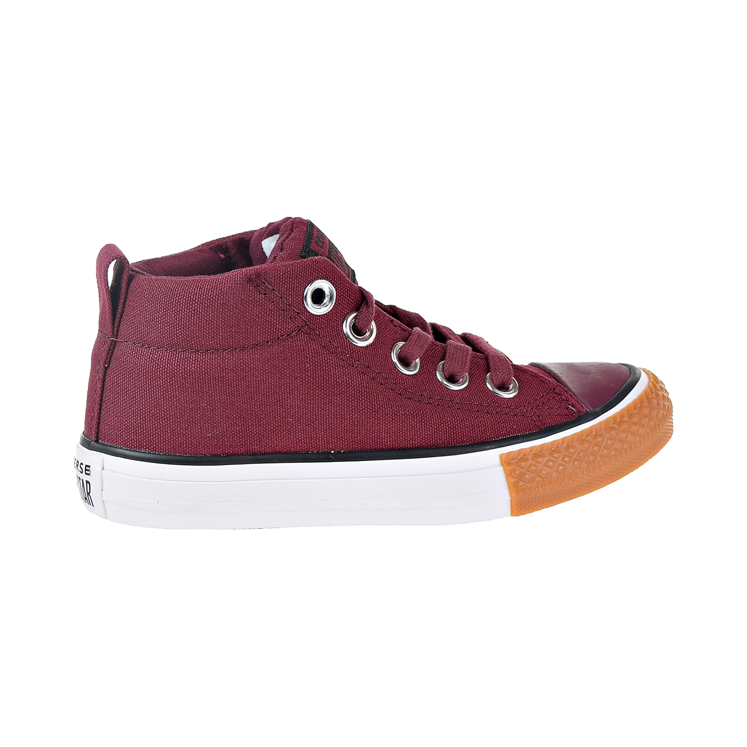 burgundy converse kids