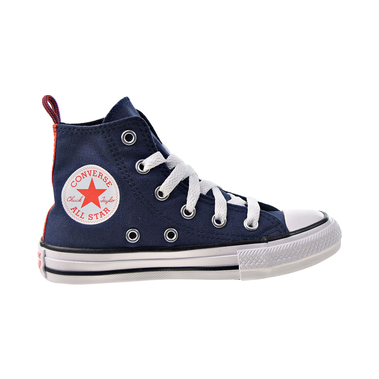 Converse Navy Low on model