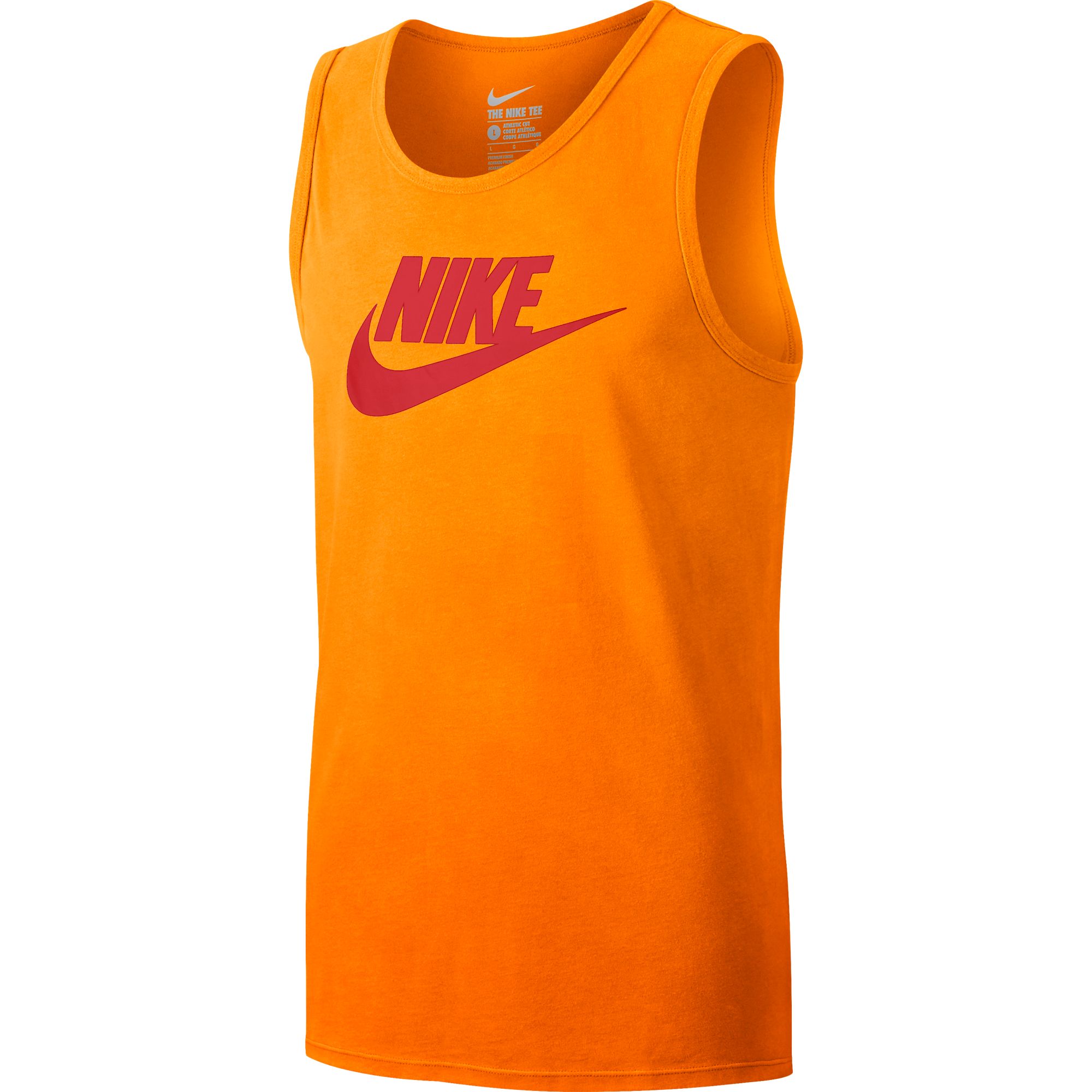 Nike Futura Solstice Men's Tank Top Athletic Orange/Red 729833-868 | eBay