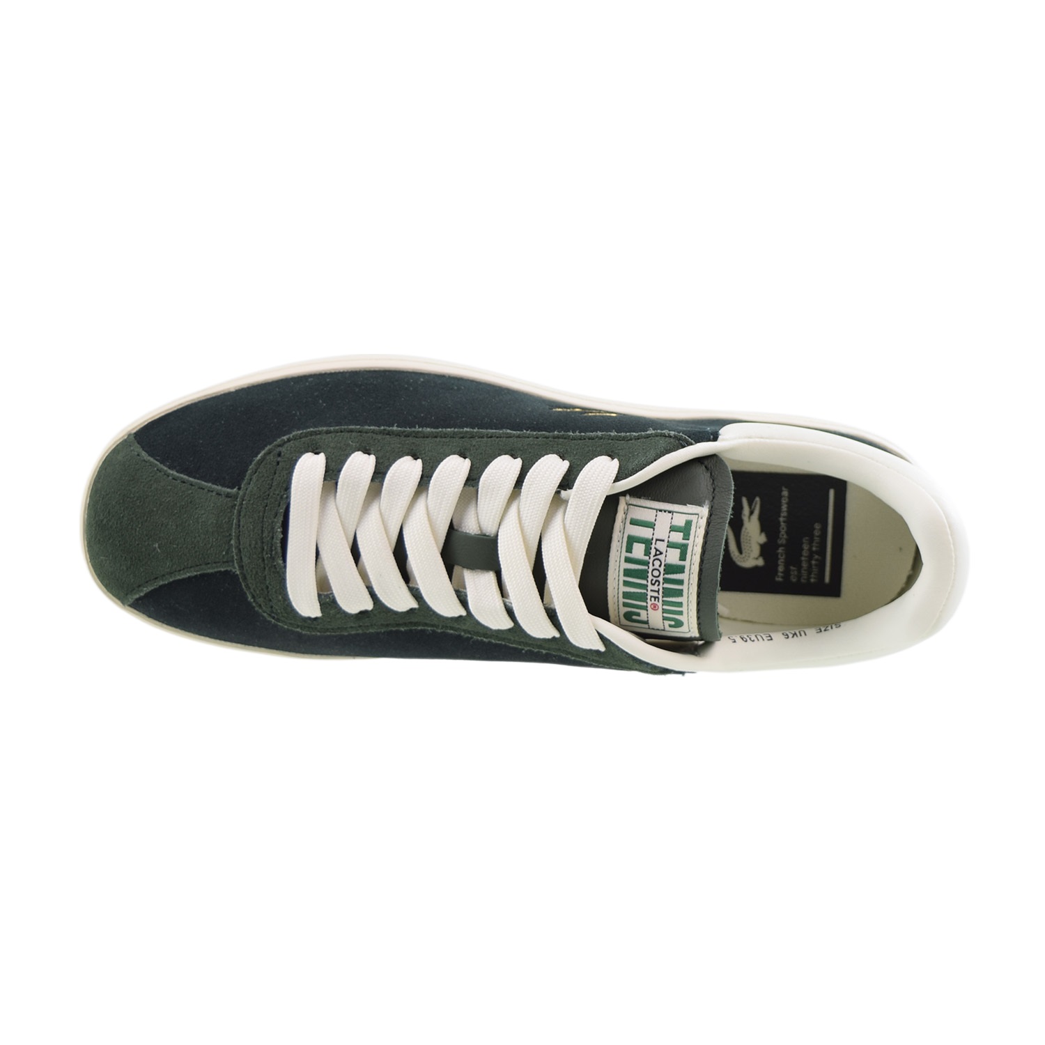 Lacoste Baseshot 223 3 Men's Shoes Dark Green-Off White 746SMA0078