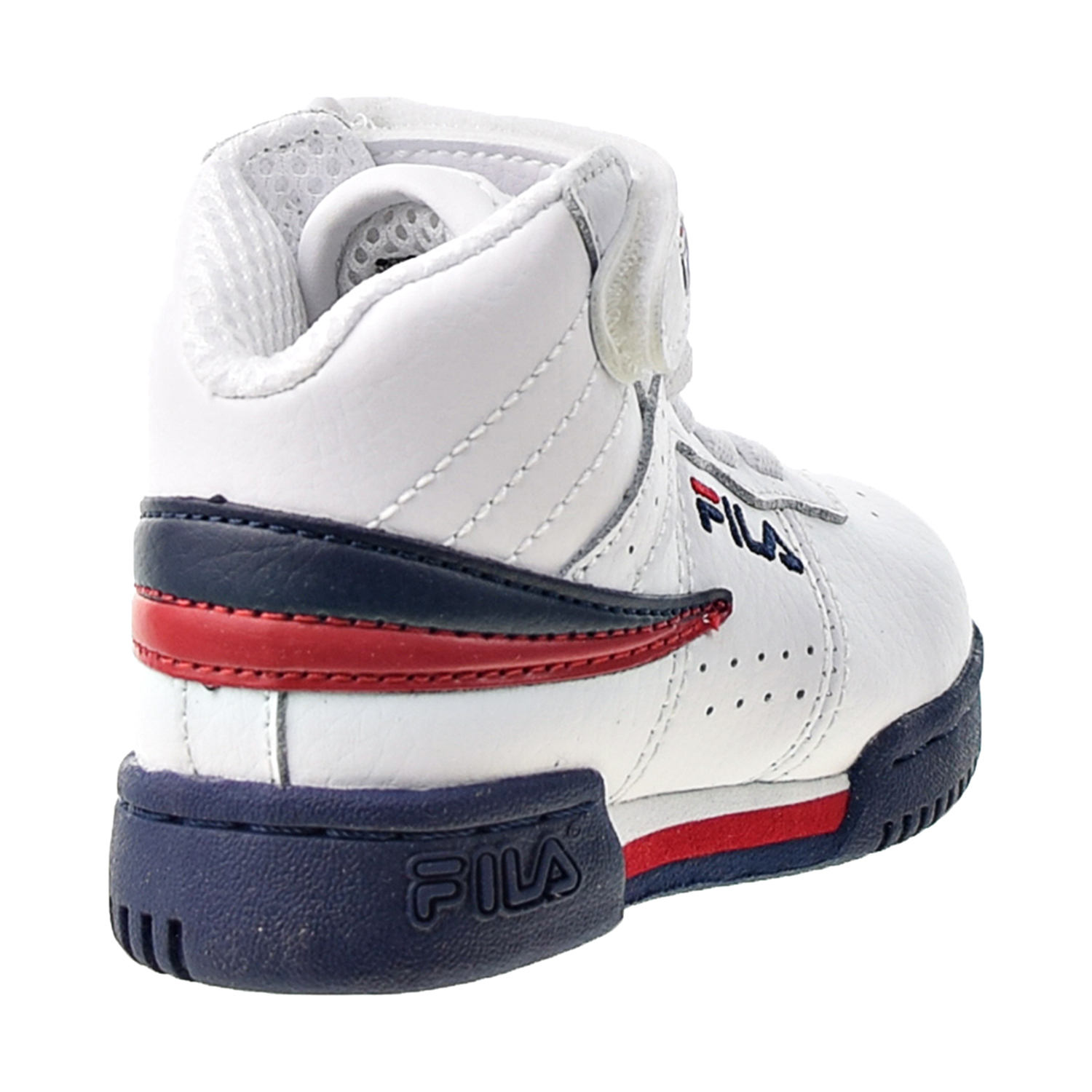 fila red white and blue shoes