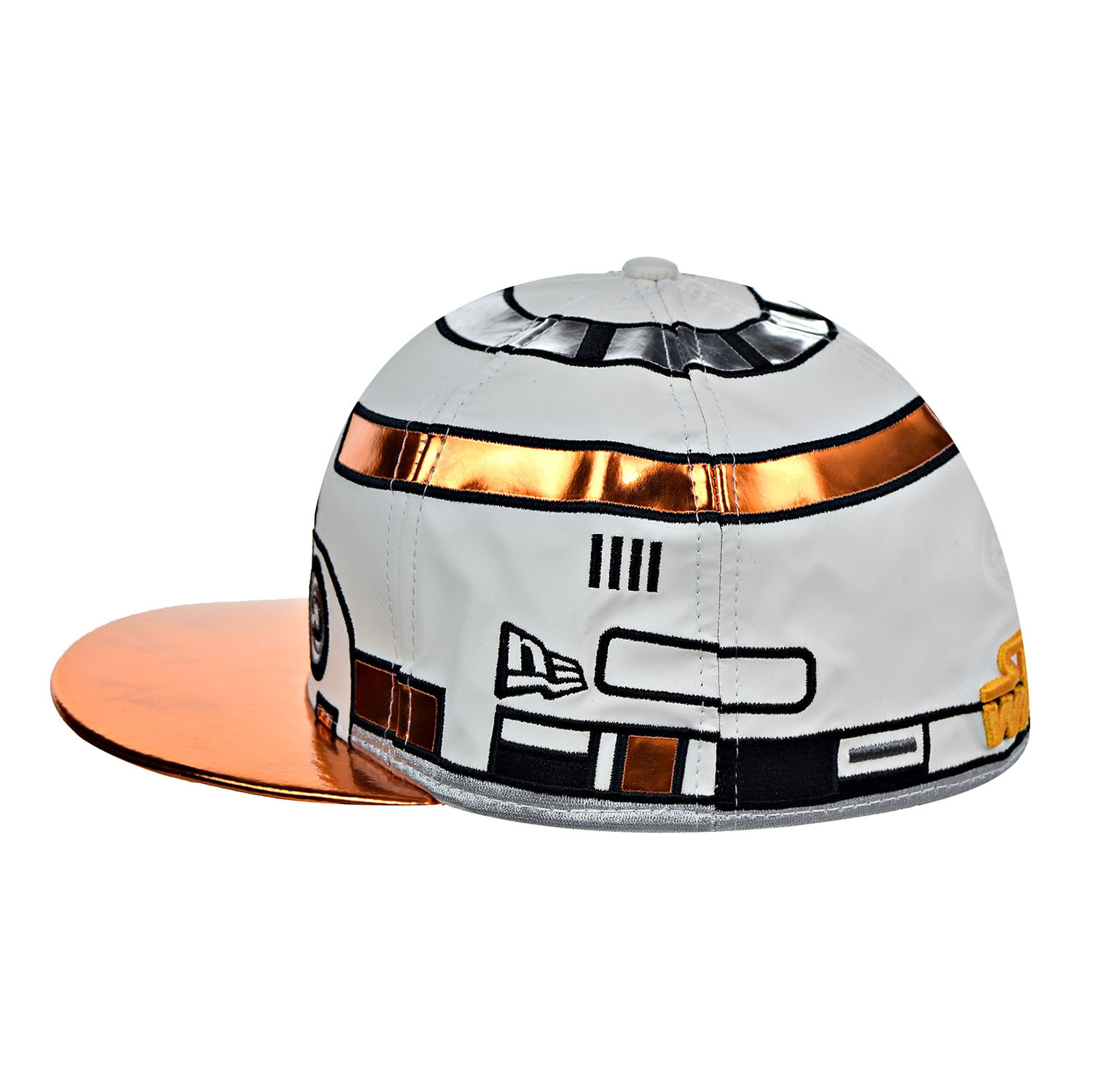 New Era Star Wars Character Face Herodr Mens Fitted Hat Cap White