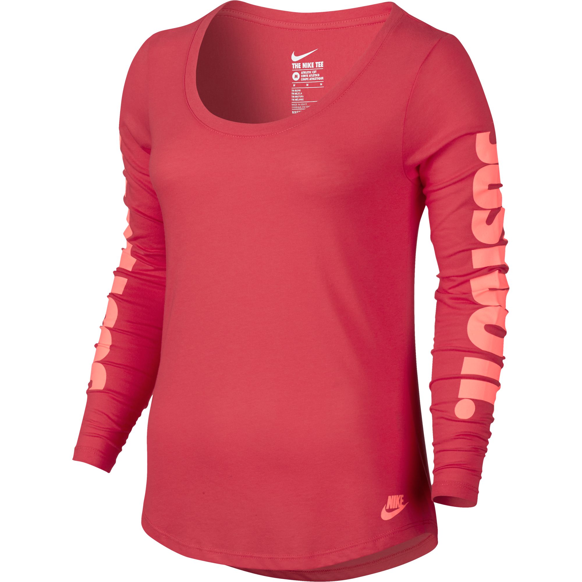 nike women's long sleeve tee