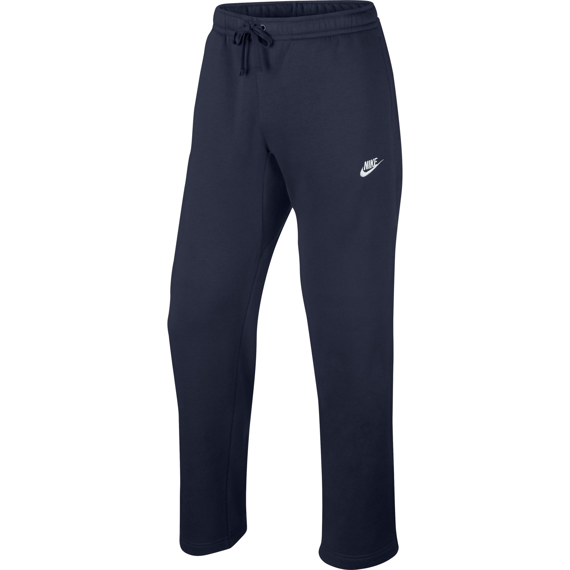 Nike Club Fleece Open Hem Men's Sweatpants Blue/White 804395-451 | eBay