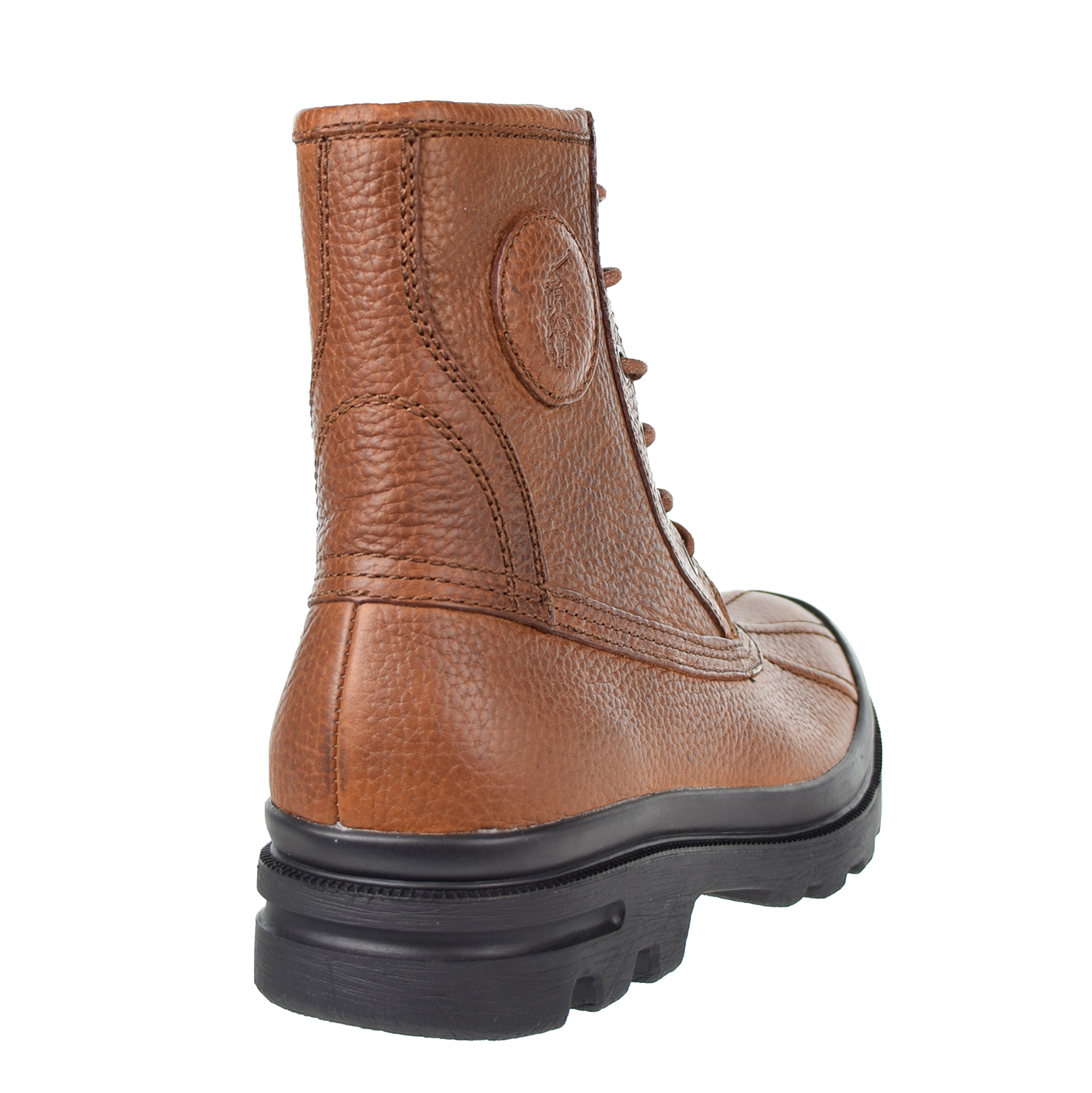 POLO RALPH LAUREN Udel Men\'s Size 7.5 Brown Leather Boots NEW Polo Ralph Lauren Udel Sherling Water | Mercari main image 3