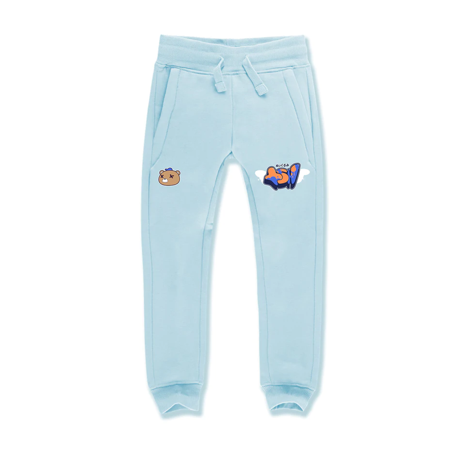 Детские спортивные штаны для джоггеров Jordan Craig OG Plush Sky 8448k-sky